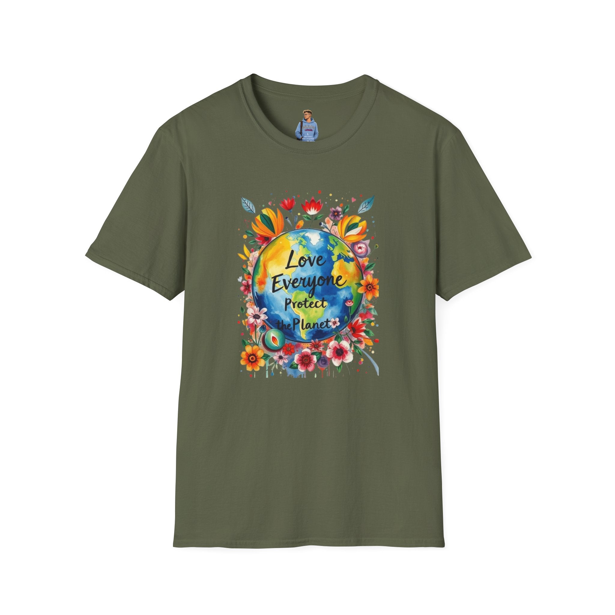 Love Everyone Protect The Planet T-Shirt
