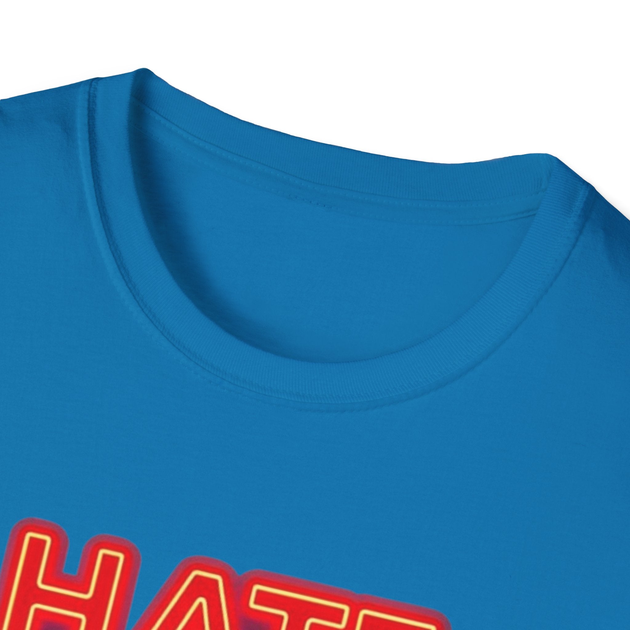 LGBTQ+ Pride Unisex T-Shirt - "Hate Never Made Anyone Less Queer" & "We All Belong" Design