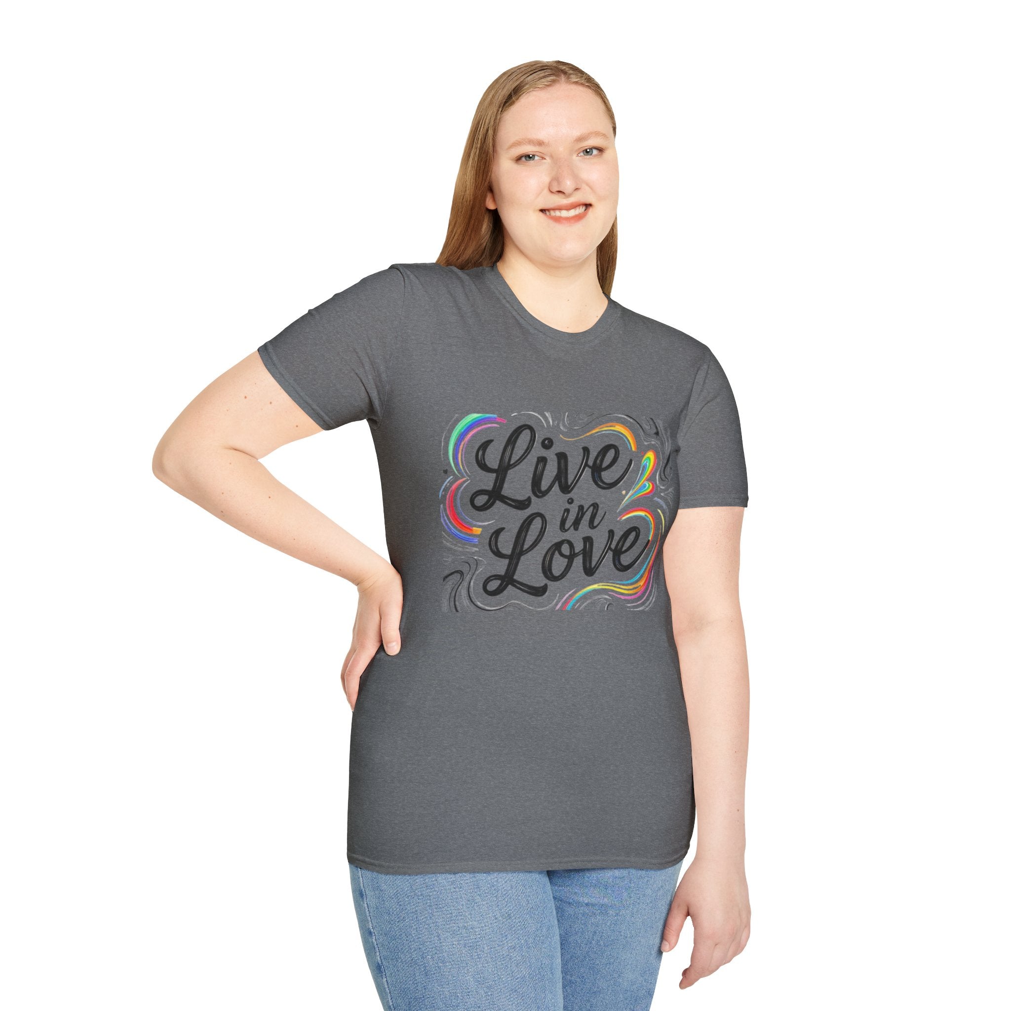 Live in Love Inspirational T-Shirt