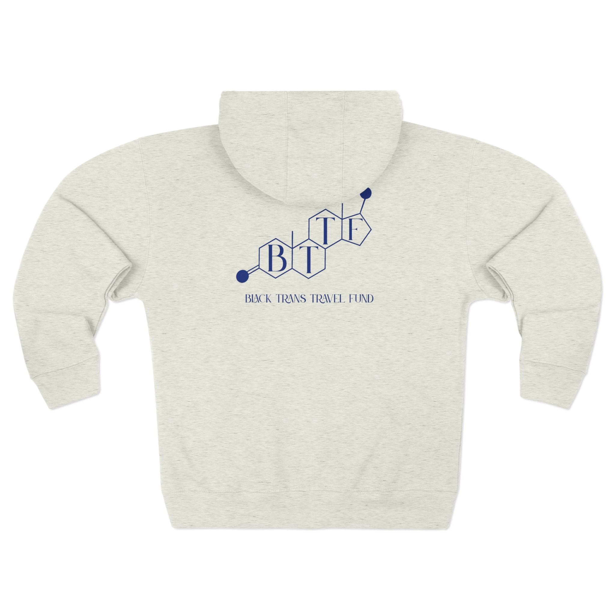 BTTF - Black Trans Travel Fund Unisex Zip-Up Hoodie