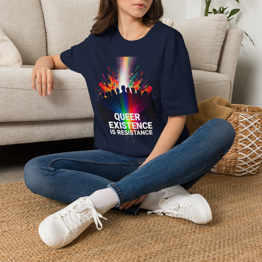 Queer Existence is Resistance Graphic T-Shirt