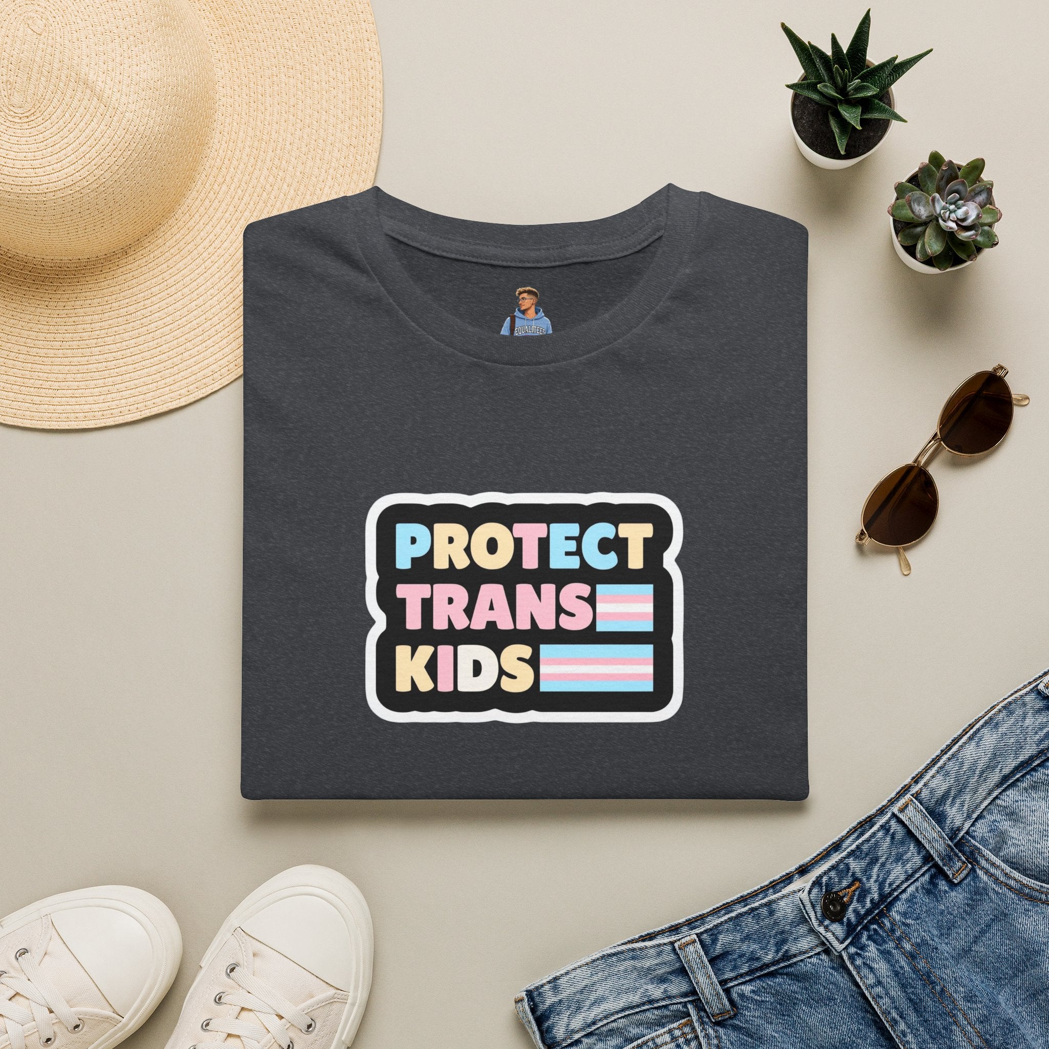 Camiseta unisex de estilo suave "Protect Trans Kids" - Empowerment &amp; Pride Apparel