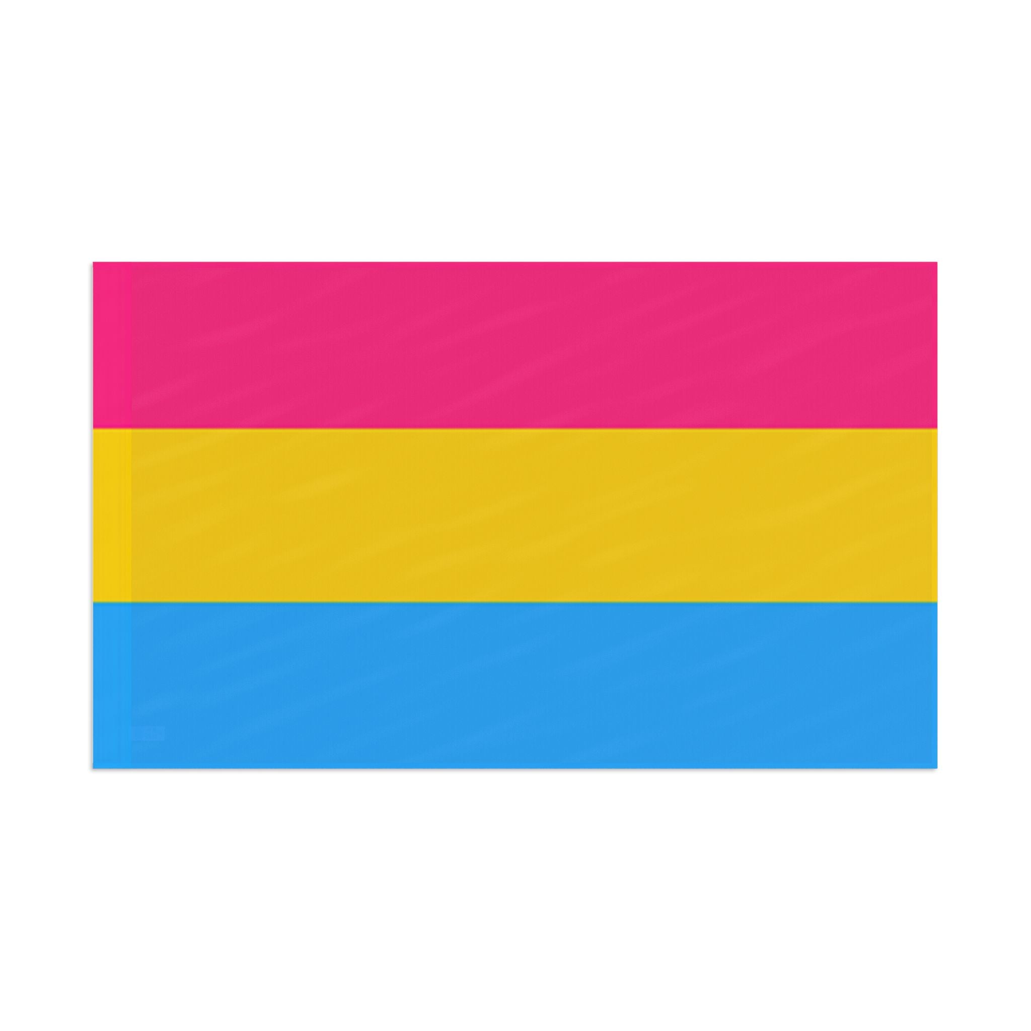 Pansexual Pride Flag - Aesthetic LGBTQ+ Banner for Celebration & Home Decor - EqualiTees.Me
