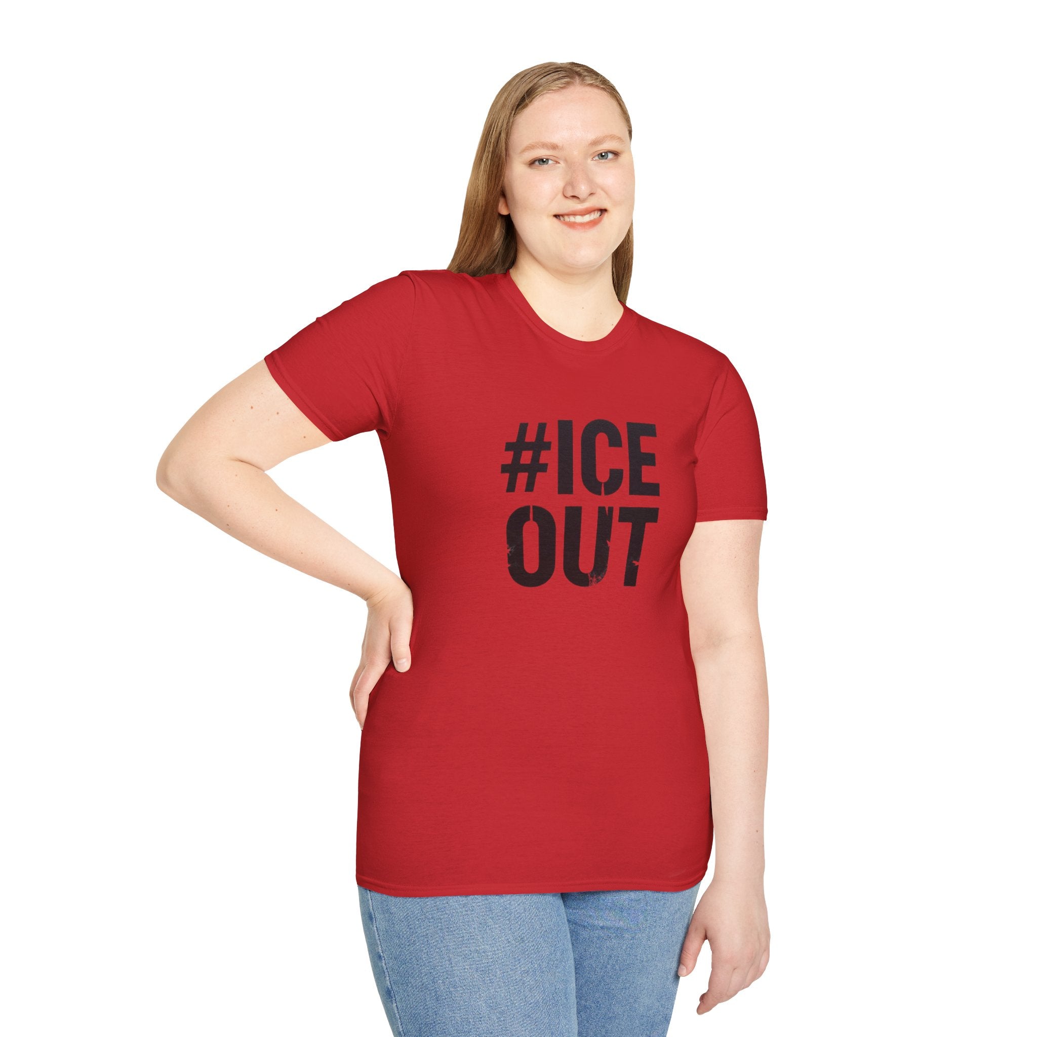 #ICE OUT Political Resistance T-Shirt
