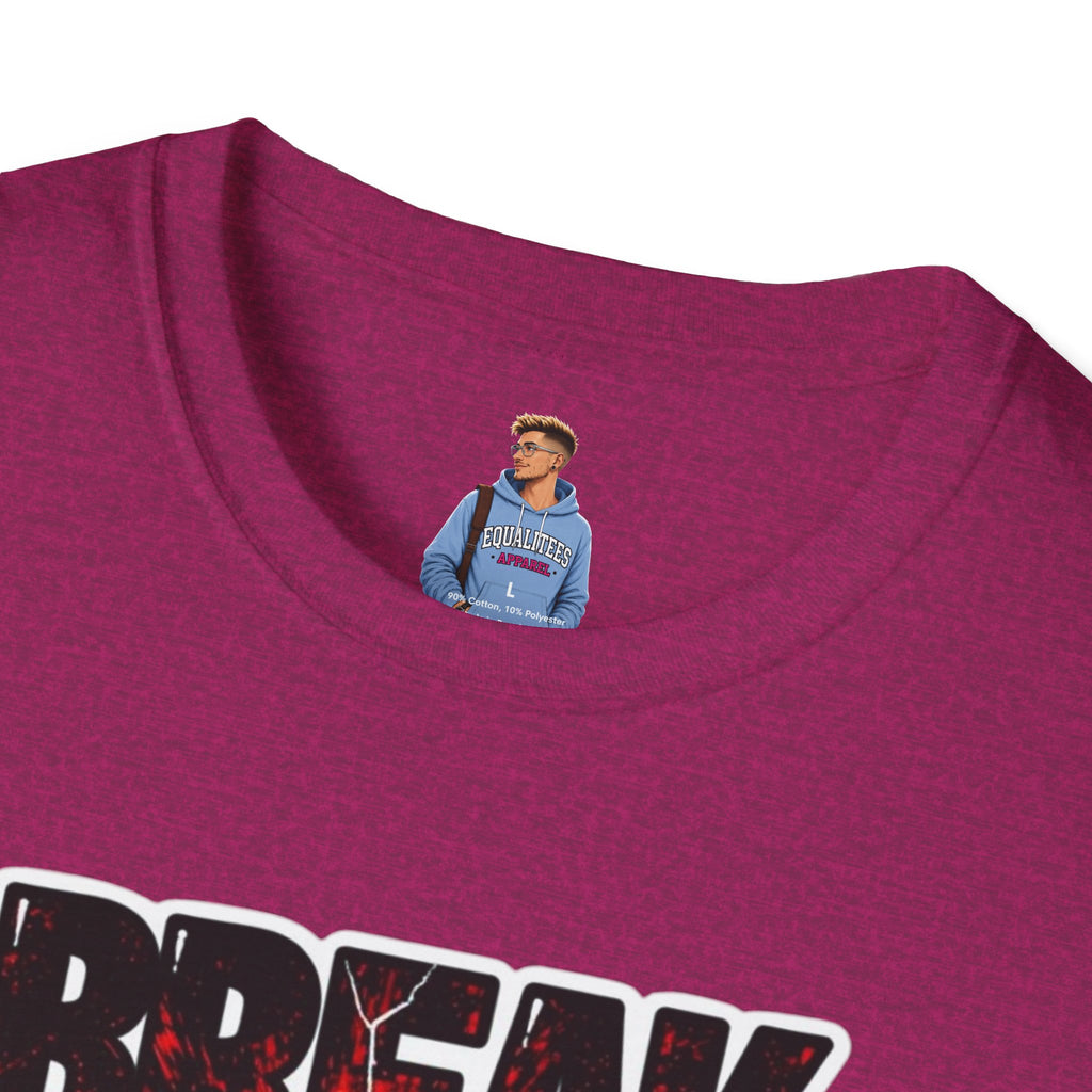 Break the Patriarchy Unisex Softstyle T-Shirt - Empowerment Wear for Social Change