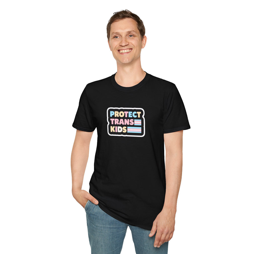 Camiseta unisex de estilo suave "Protect Trans Kids" - Empowerment &amp; Pride Apparel