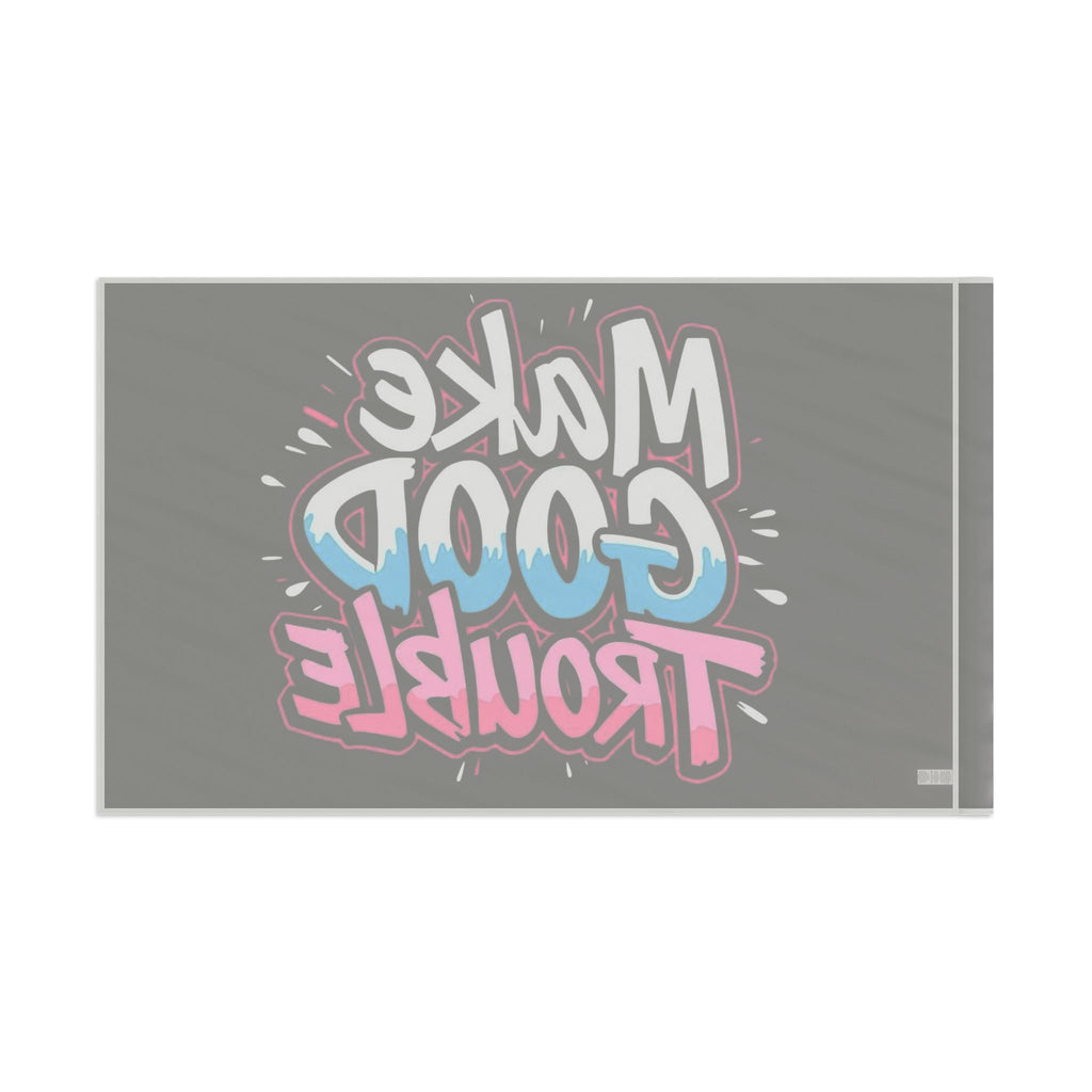 Make Good Trouble Trans Colors Flag - EqualiTees.Me