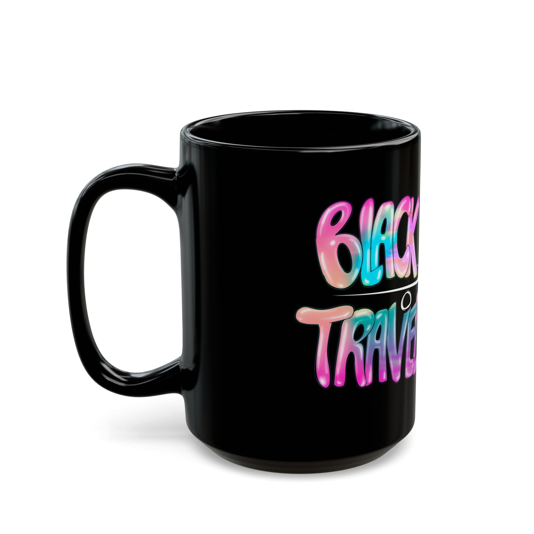 BTTF - Black Trans Travel Fund Black Ceramic Mug 11oz/15oz