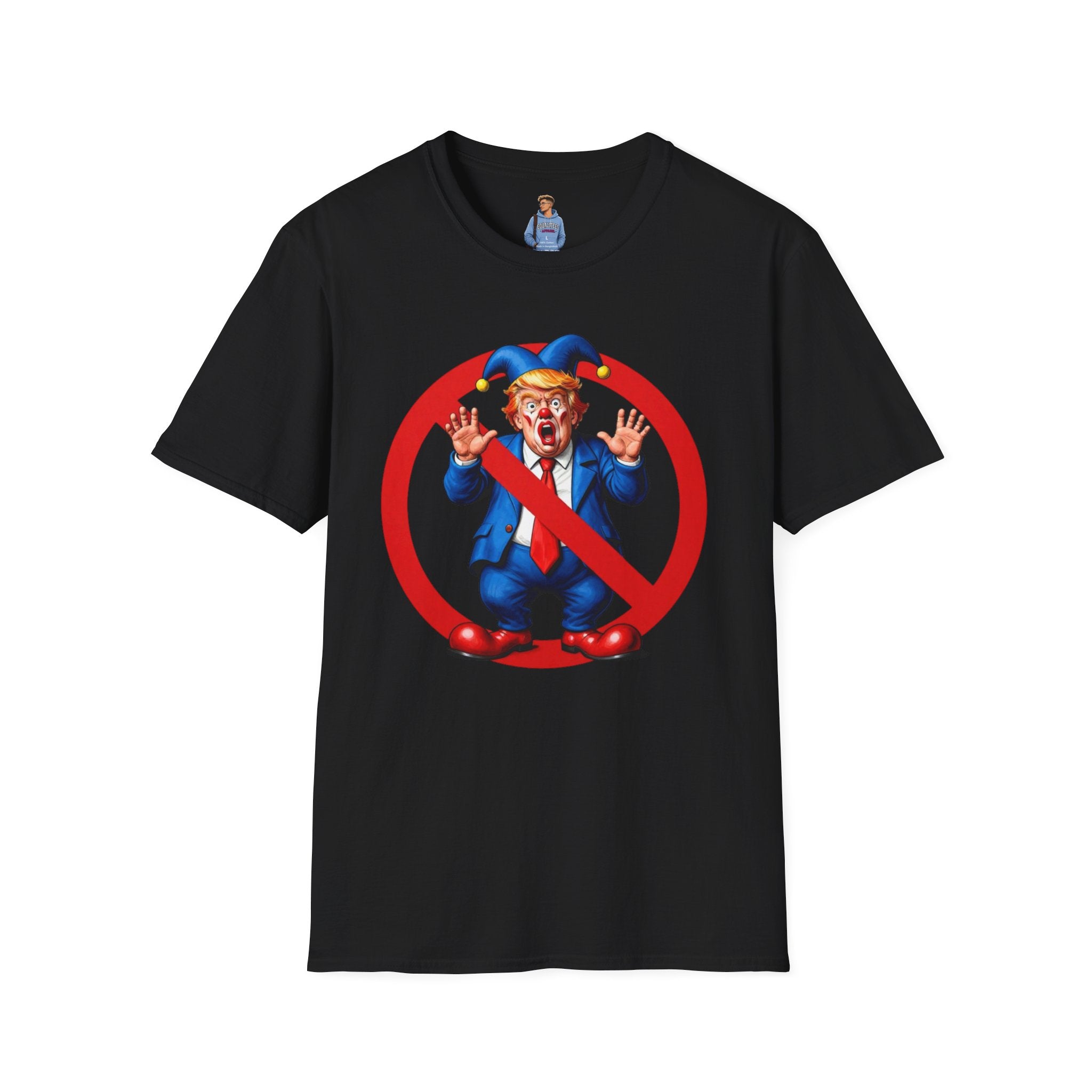 NO CROWN FOR THE CLOWN T-Shirt - NO KINGS IN AMERICA