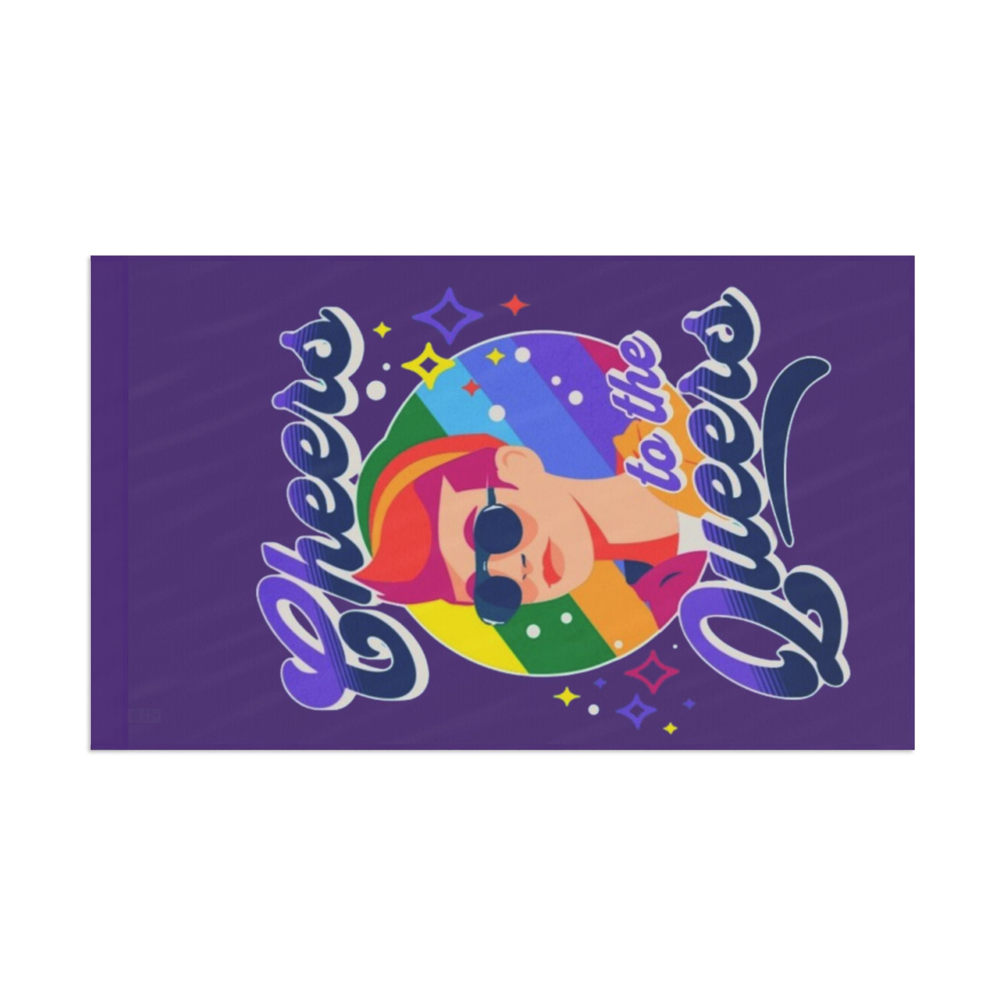 Cheers to the Queers Pride Flag - EqualiTees.Me