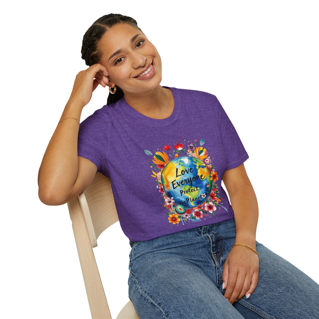 Love Everyone Protect The Planet T-Shirt