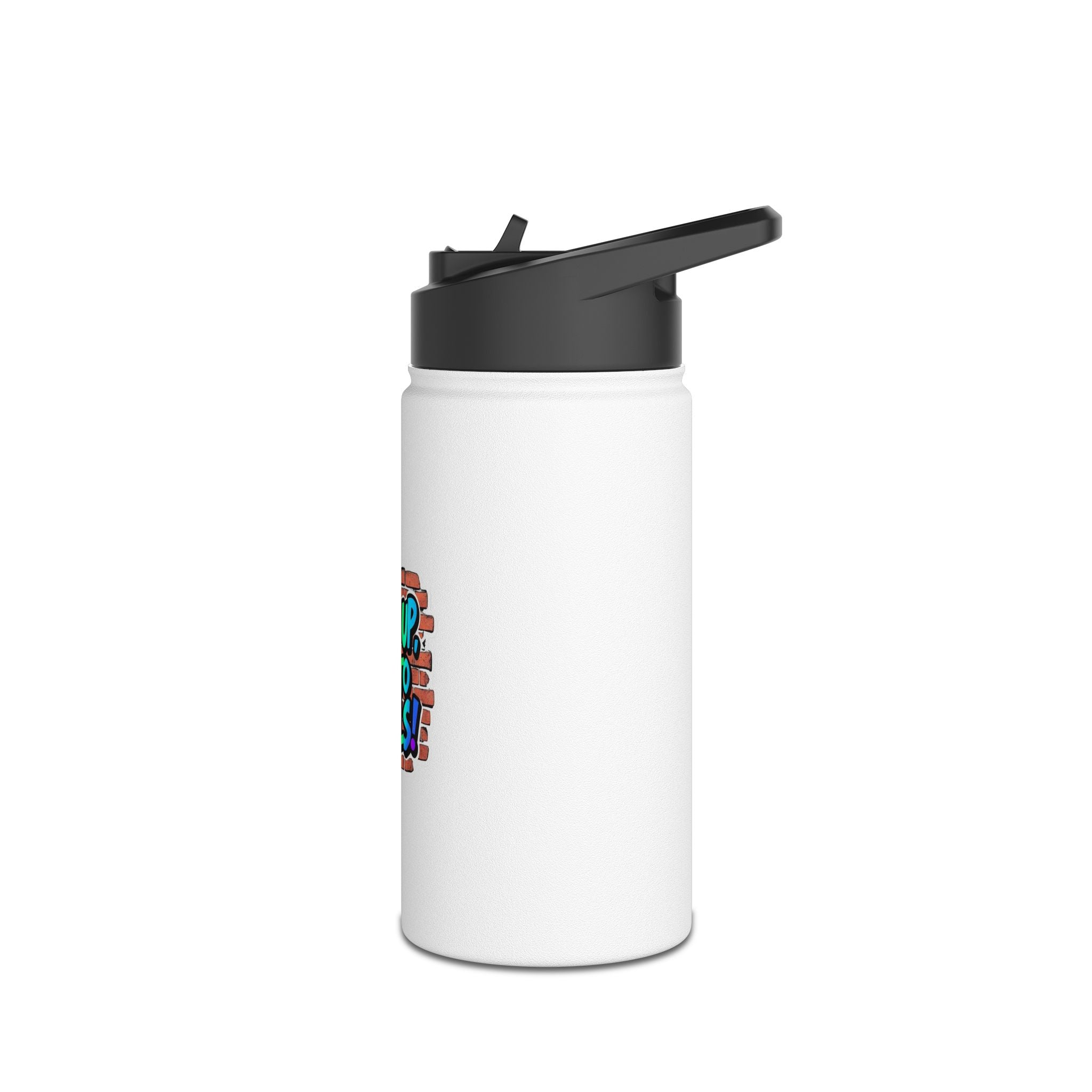 Teaching While Queer Stainless Steel Water Bottle - Perfect for Educators and Allies - EqualiTees.Me