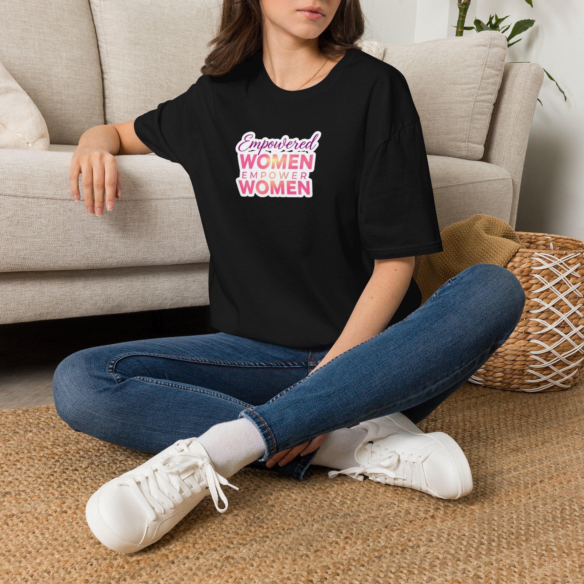 Empowered Women T-Shirt | Unisex Softstyle Tee for Women’s Empowerment
