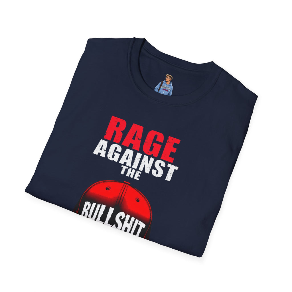 Camiseta unisex Softstyle - Camiseta gráfica "Rage Against the BS"