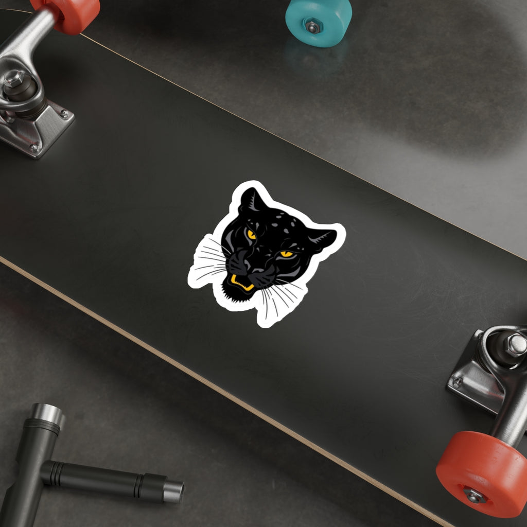 Black Panther Head Die-Cut Sticker - EqualiTees.Me