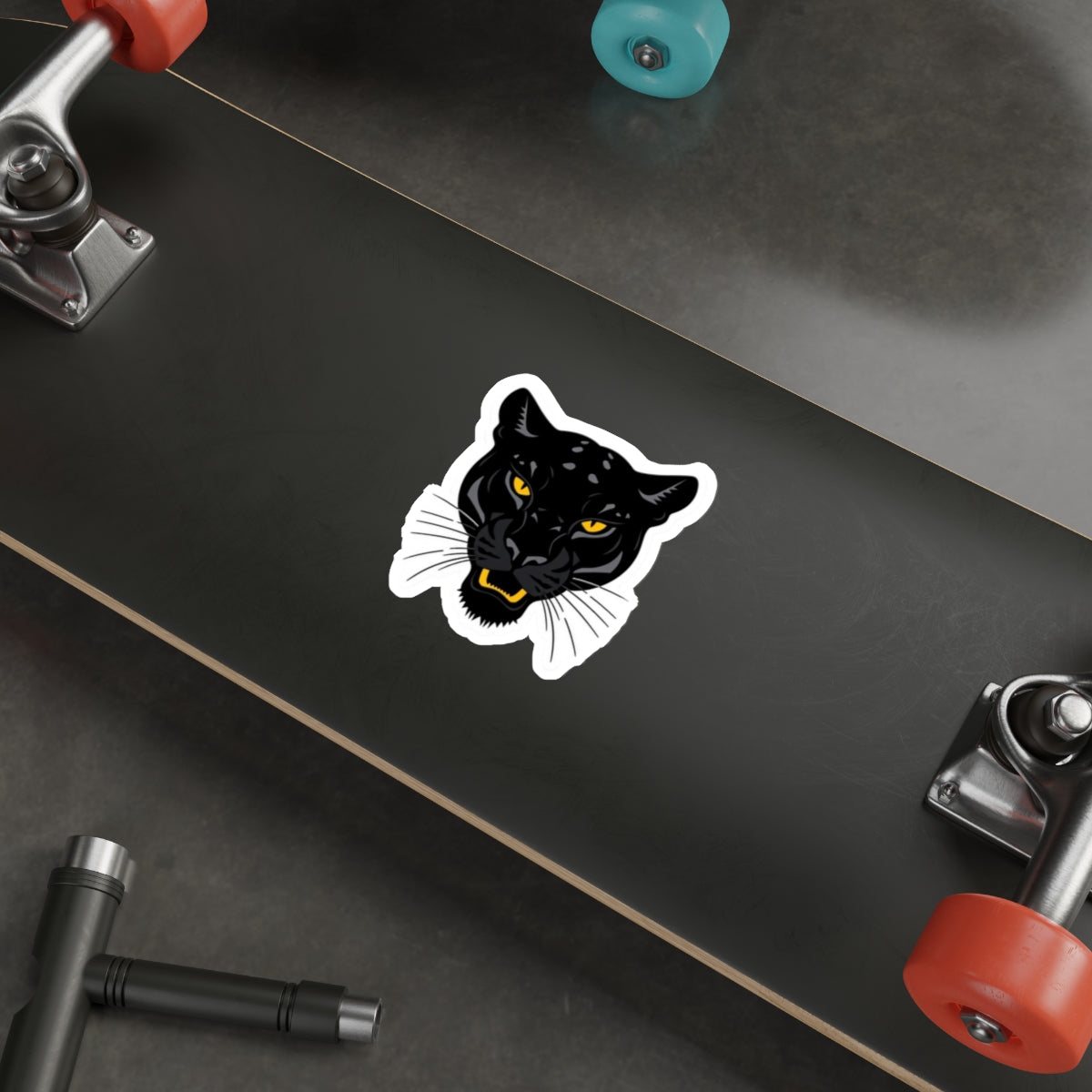 Black Panther Head Die-Cut Sticker - EqualiTees.Me