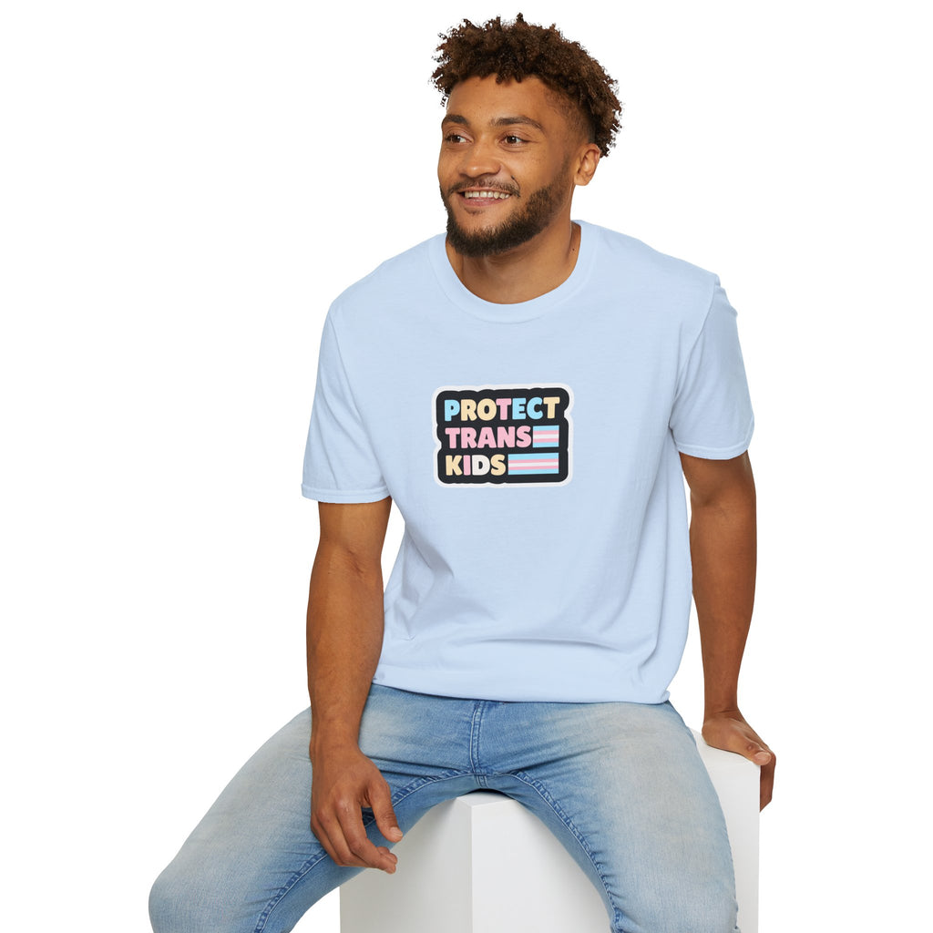 Camiseta unisex de estilo suave "Protect Trans Kids" - Empowerment &amp; Pride Apparel