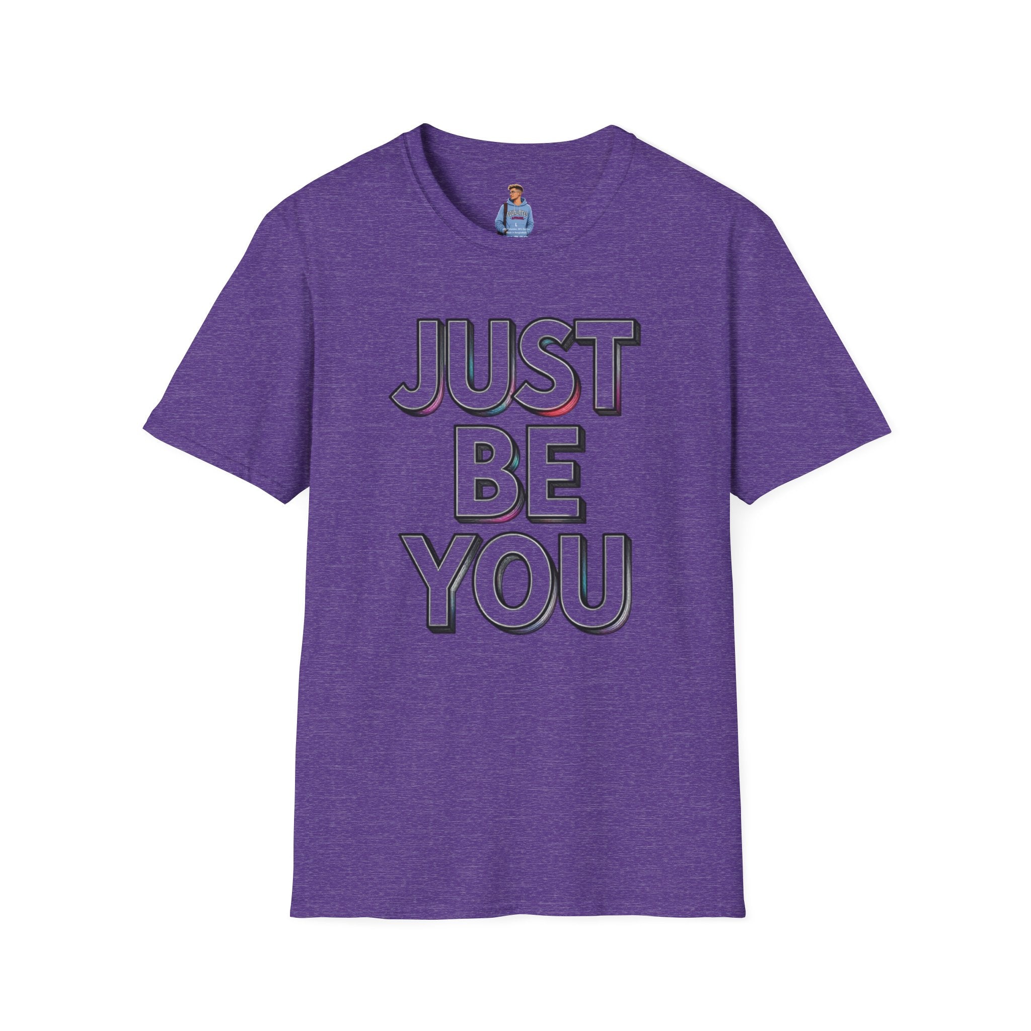 Just Be You T-Shirt — Inspirational Minimalist Graphic Tee