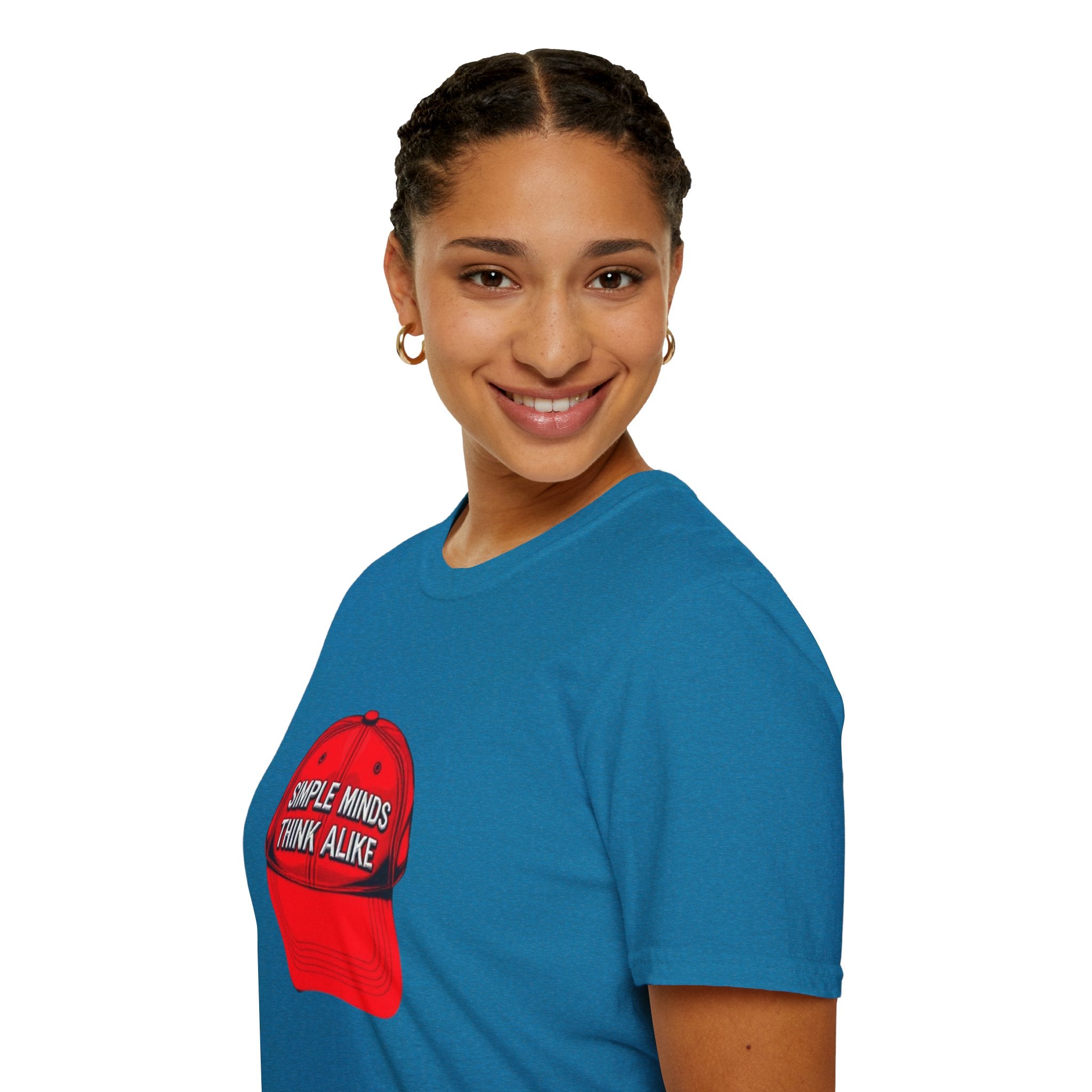 Simple Minds Think Alike T-Shirt' & 'Make America Think Again' Graphic Tee