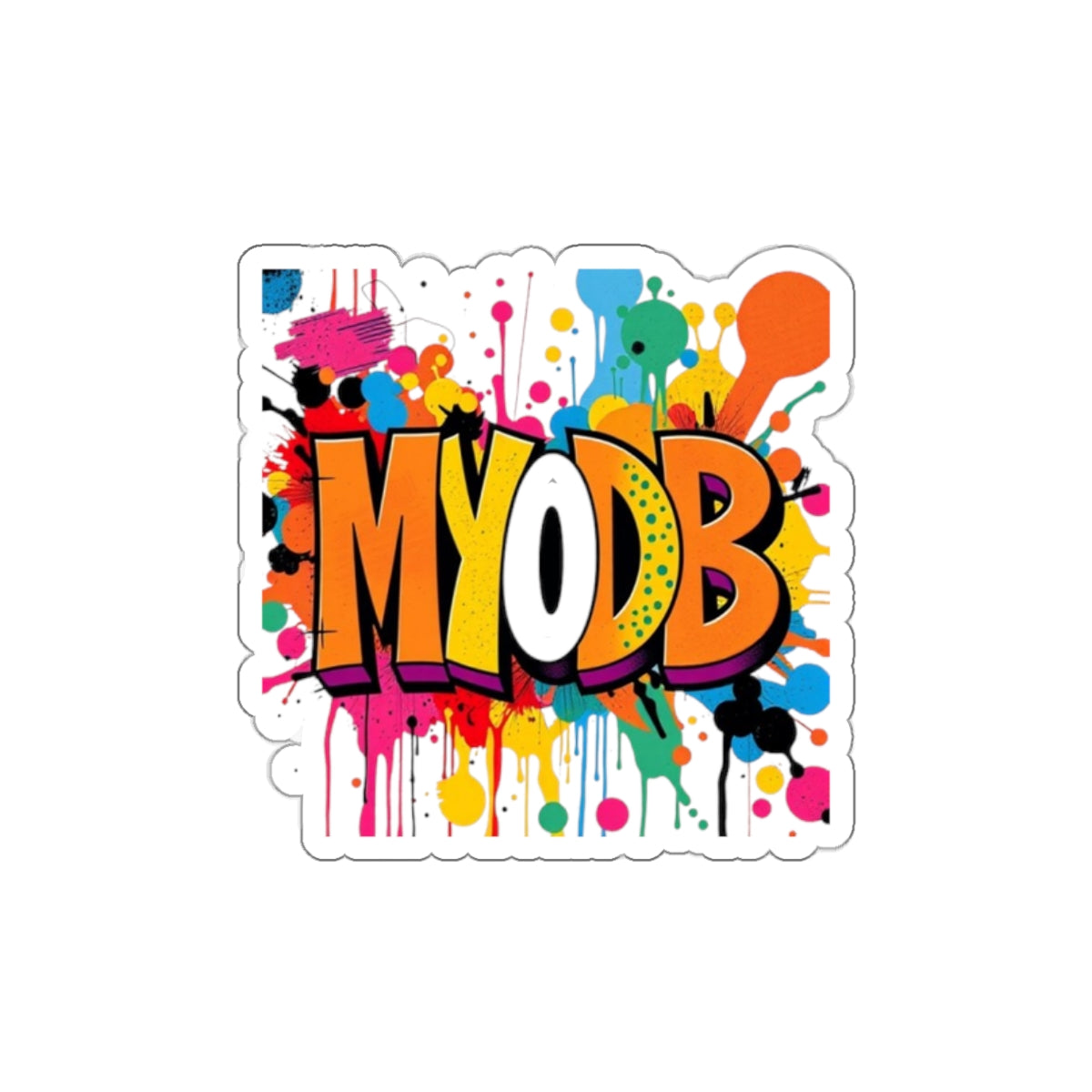 Die-Cut Stickers - MYODB - EqualiTees.Me