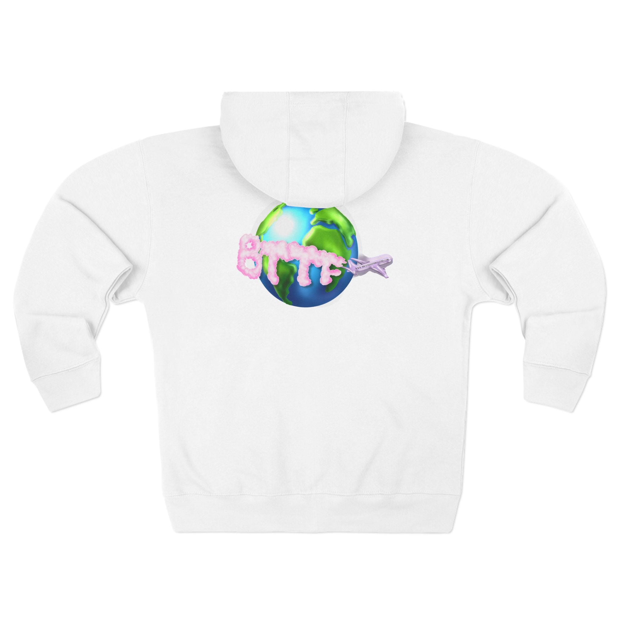 BTTF - Black Trans Travel Fund Unisex Zip-Up Hoodie