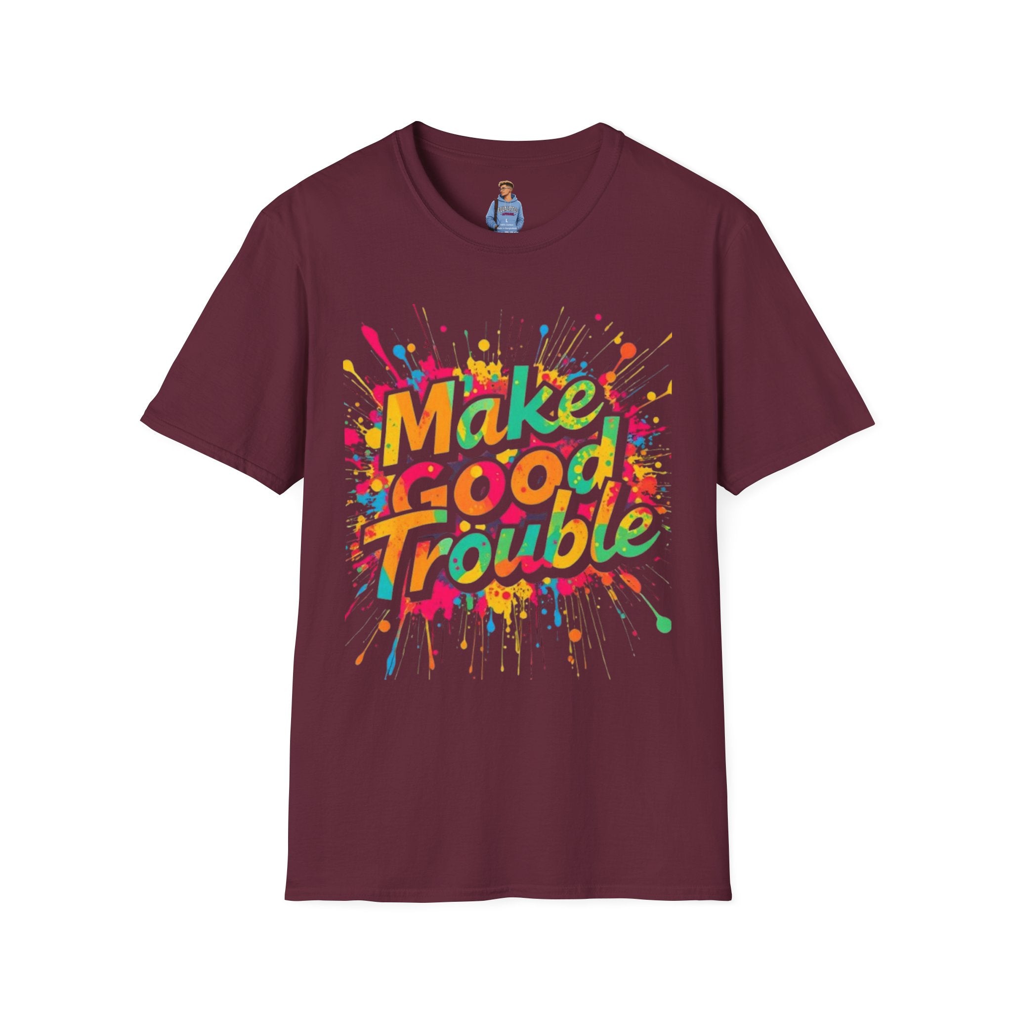 Color Splash, Make Good Trouble Tee