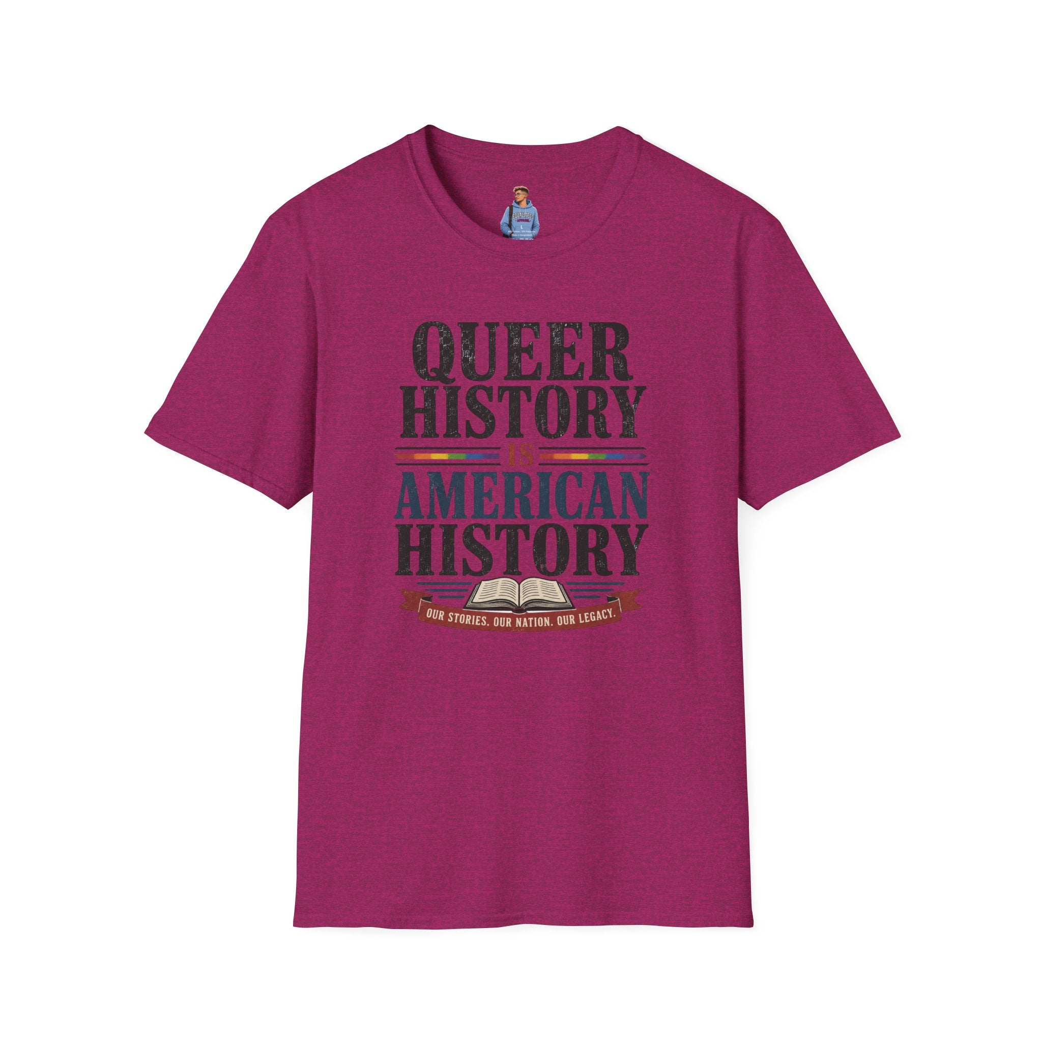 Queer History Is American — Graphic T-Shirt