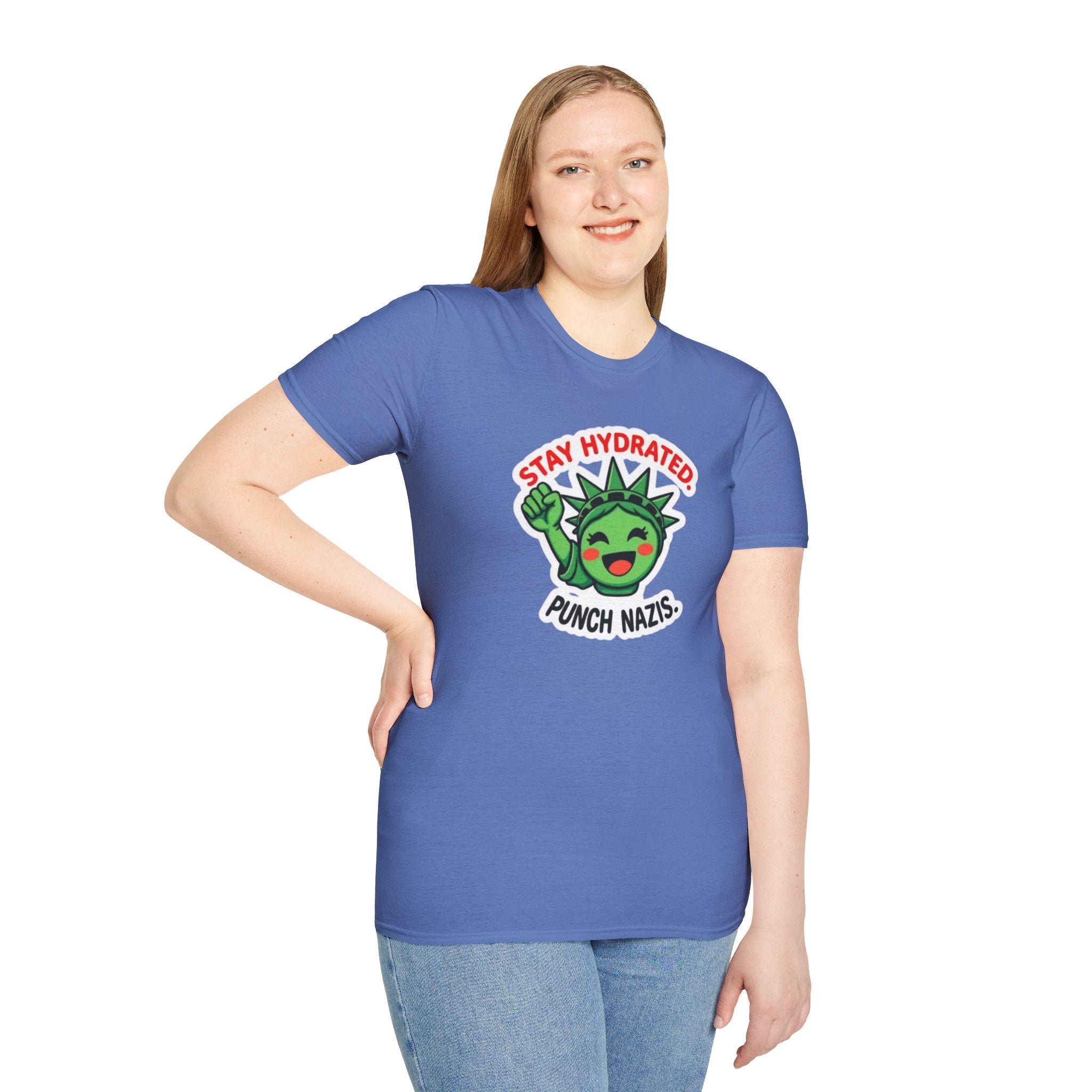Stay Hydrated, Punch Nazis T-Shirt
