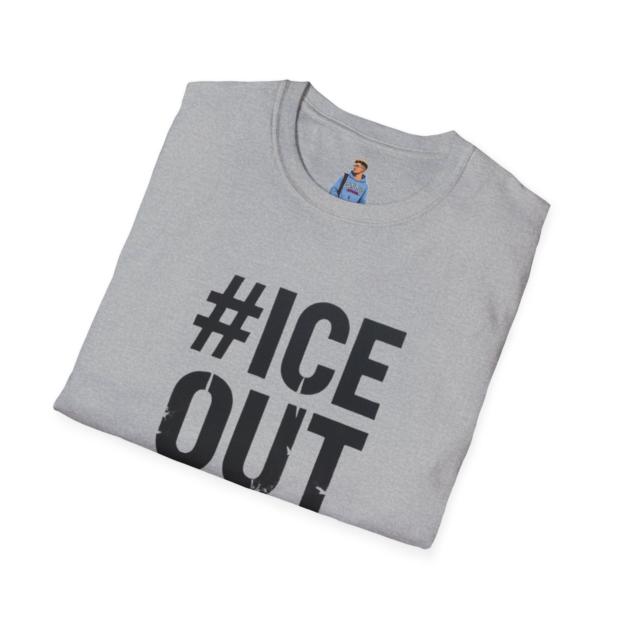 #ICE OUT Political Resistance T-Shirt