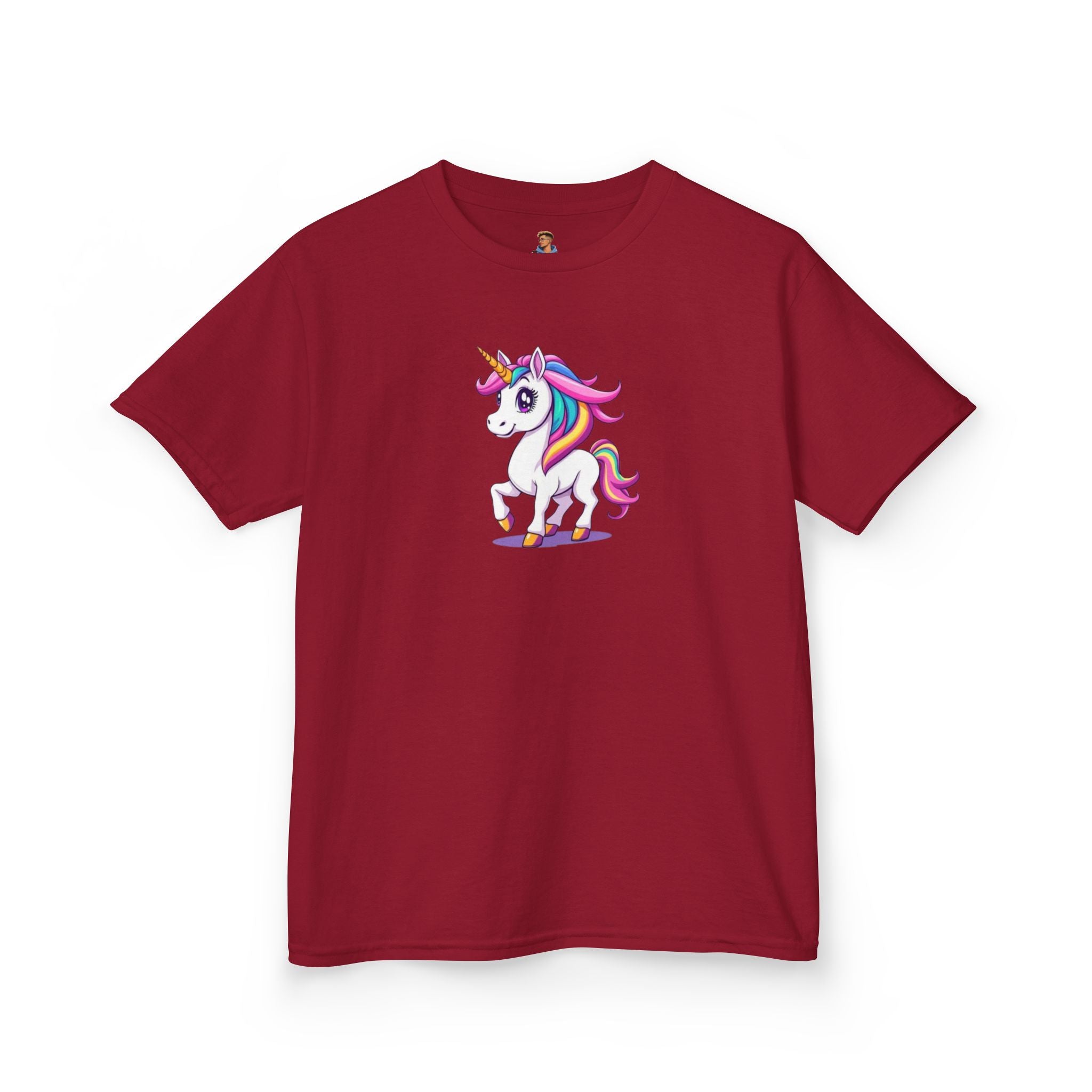 Camiseta de algodón pesado para niños Unicorn Kids