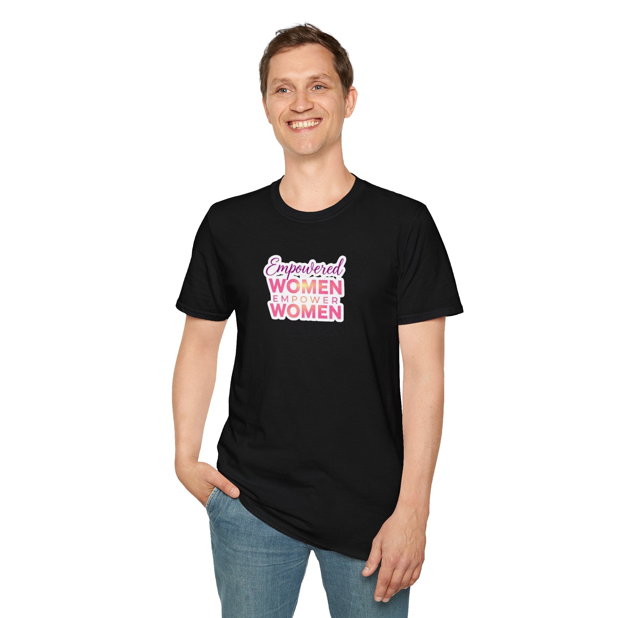 Empowered Women T-Shirt | Unisex Softstyle Tee for Women’s Empowerment
