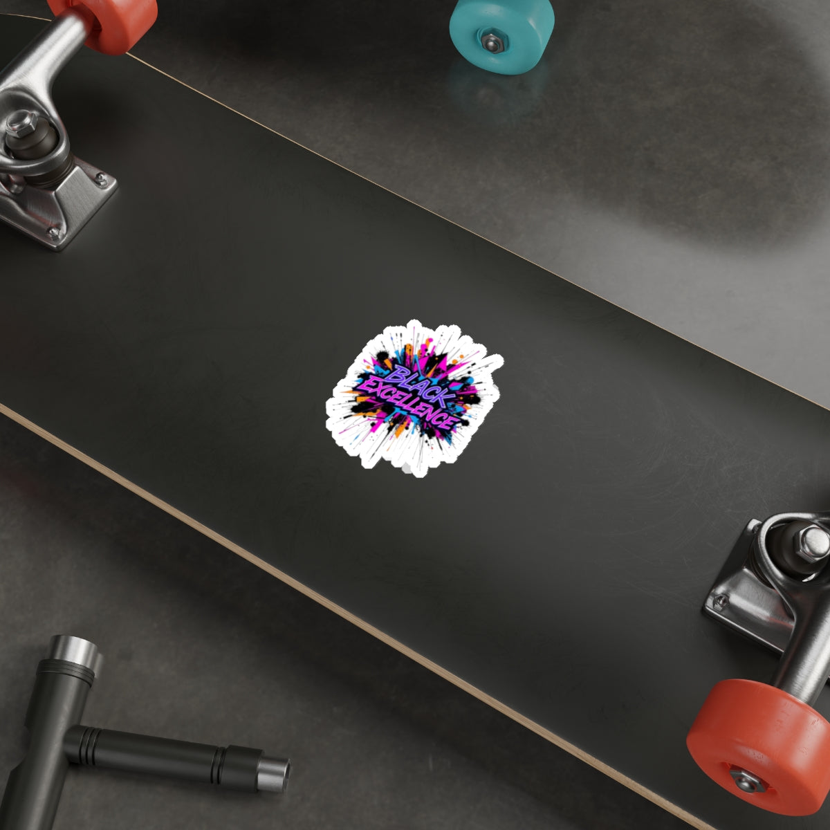Die-Cut Stickers -  Black Excellence - EqualiTees.Me