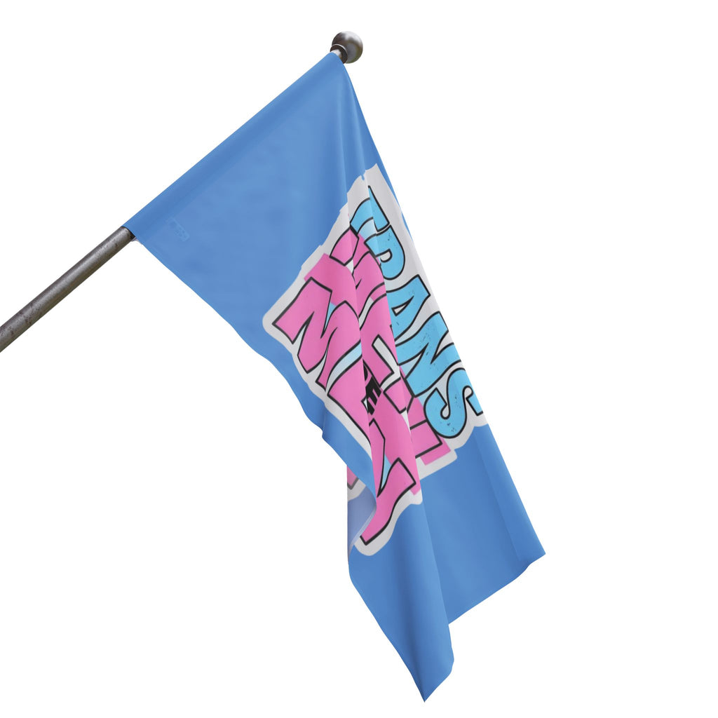 Trans Men Are Men Pride and Protest Flag - EqualiTees.Me