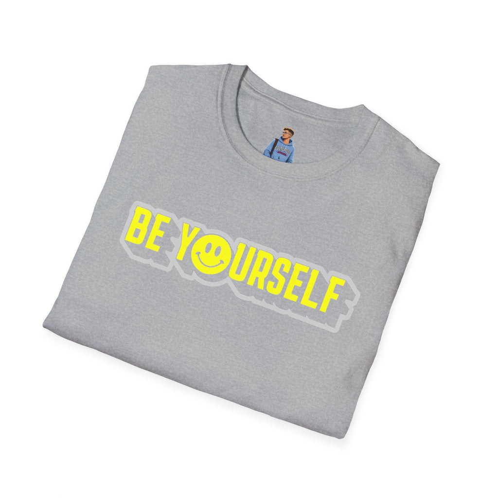 Be Yourself Smiley Unisex Softstyle T-Shirt