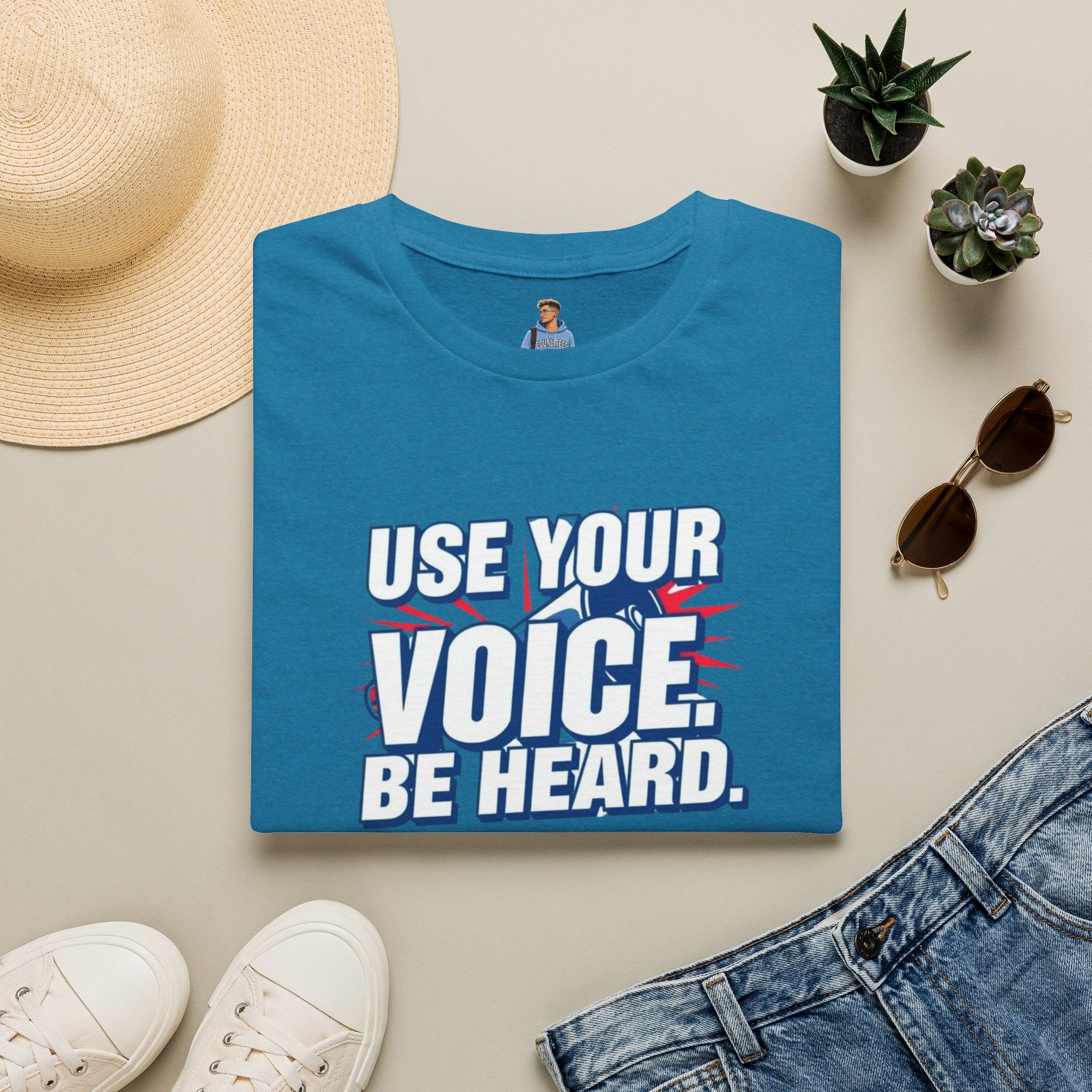 Camiseta de empoderamiento: usa tu voz y hazte escuchar