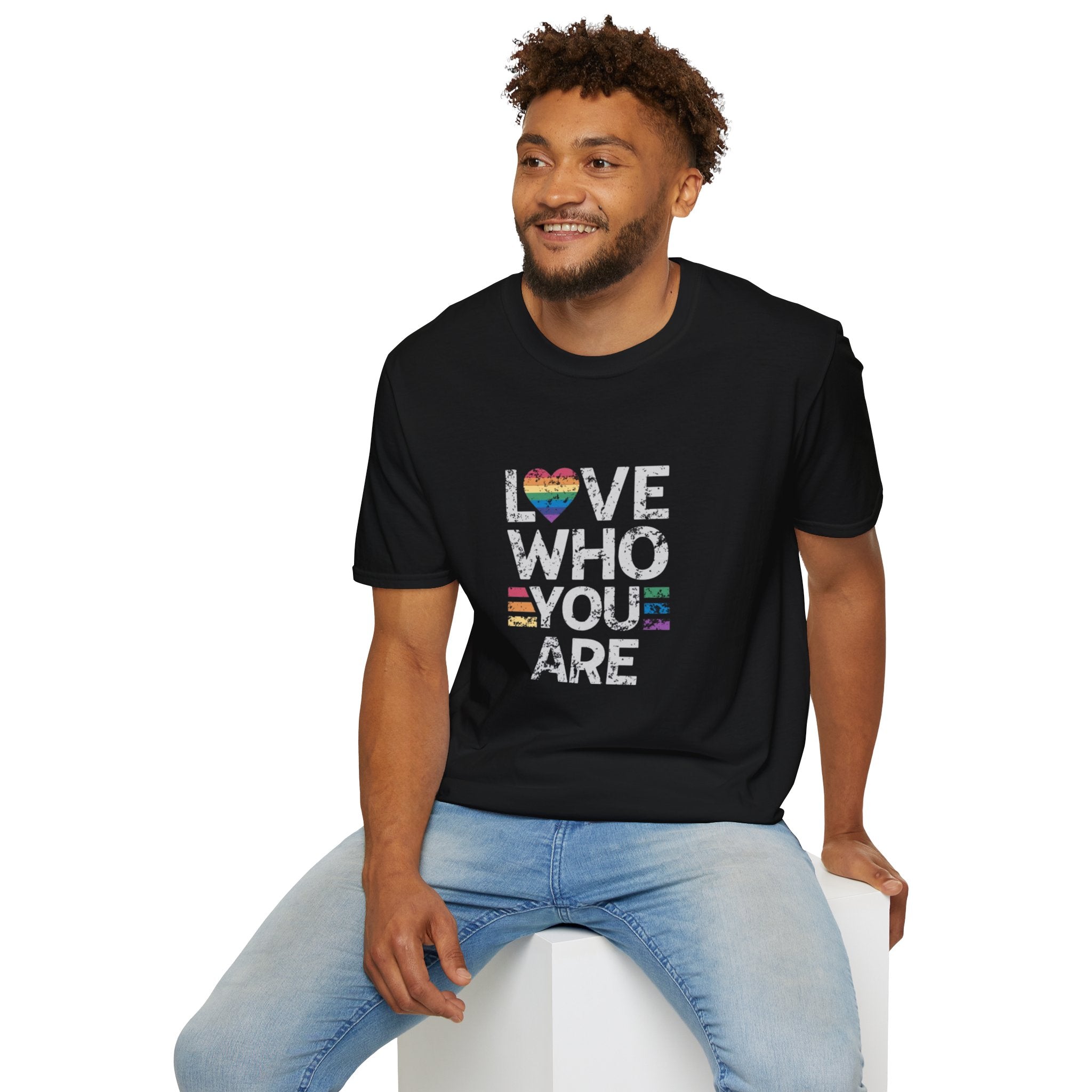 Love Who You Are Unisex Softstyle T-Shirt