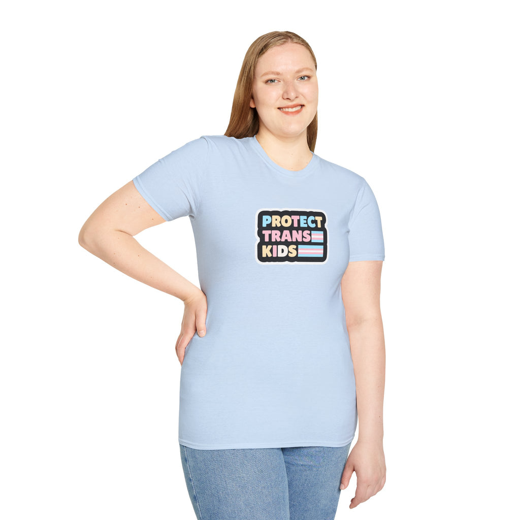 Camiseta unisex de estilo suave "Protect Trans Kids" - Empowerment &amp; Pride Apparel