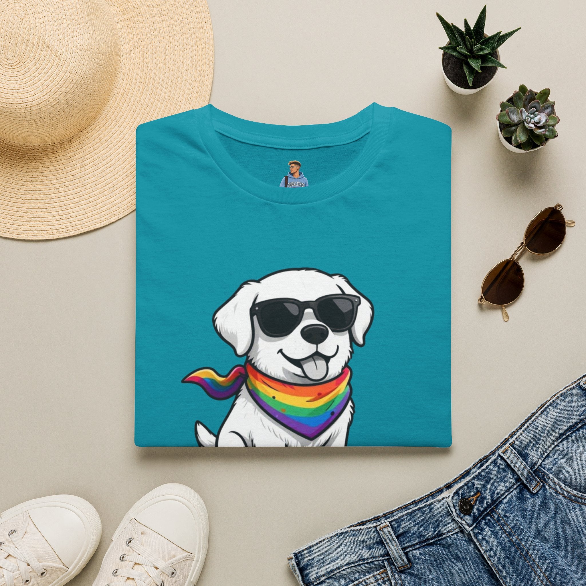 Cute Puppy Pride T‑Shirt