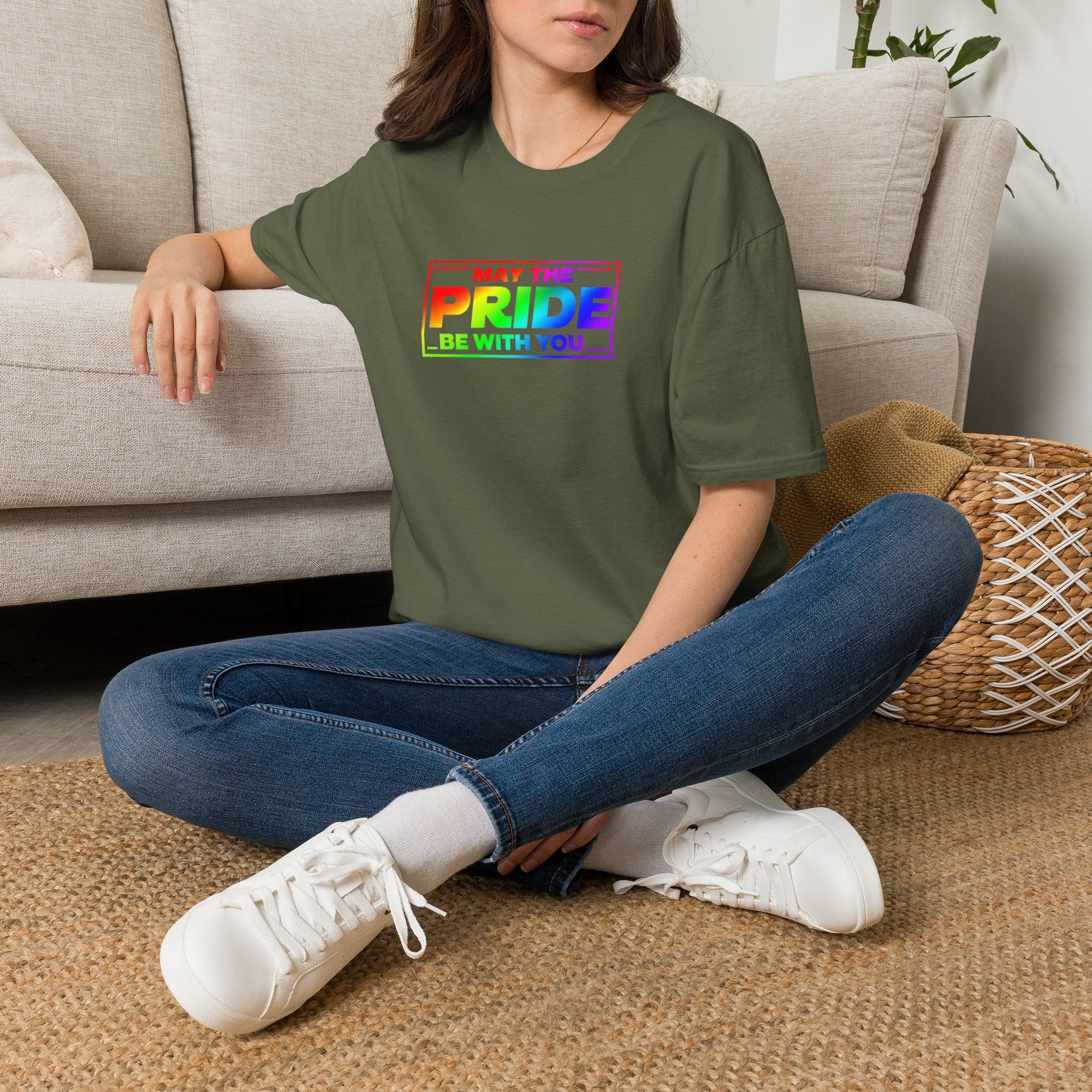 Camiseta gráfica del Orgullo - Que el Orgullo te acompañe - Unisex