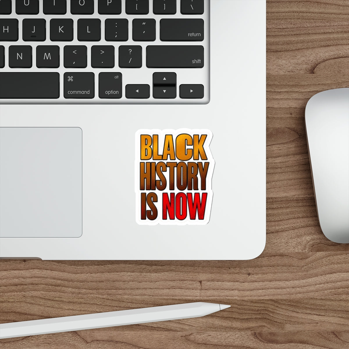 BLACK HISTORY IS NOW Sticker - EqualiTees.Me