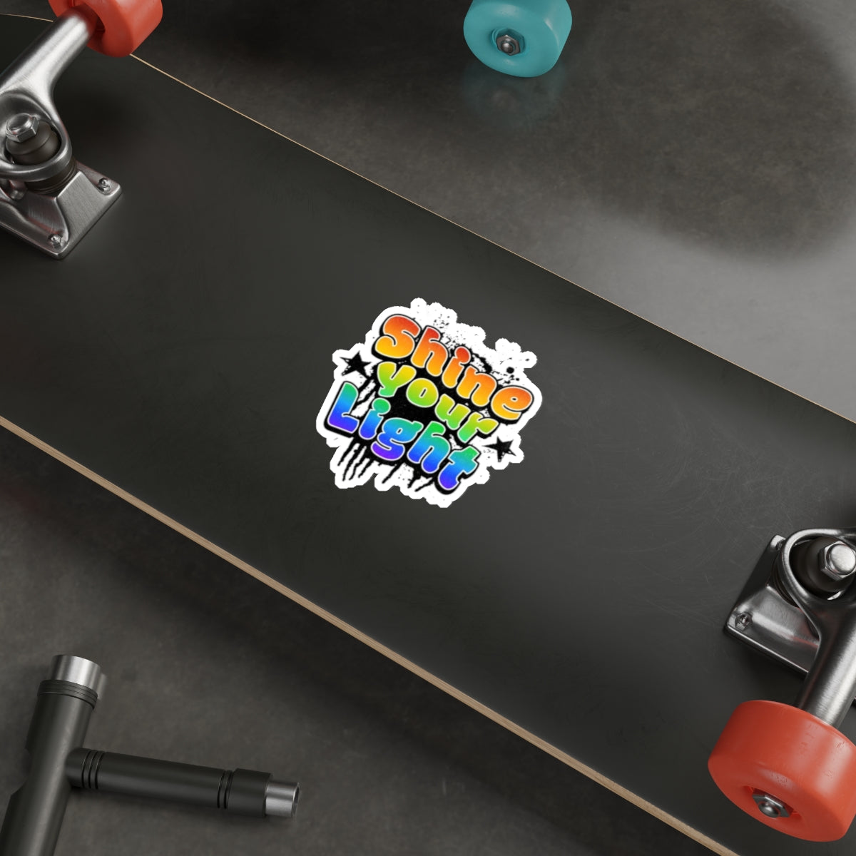 Die-Cut Stickers - Shine Your Light - EqualiTees.Me