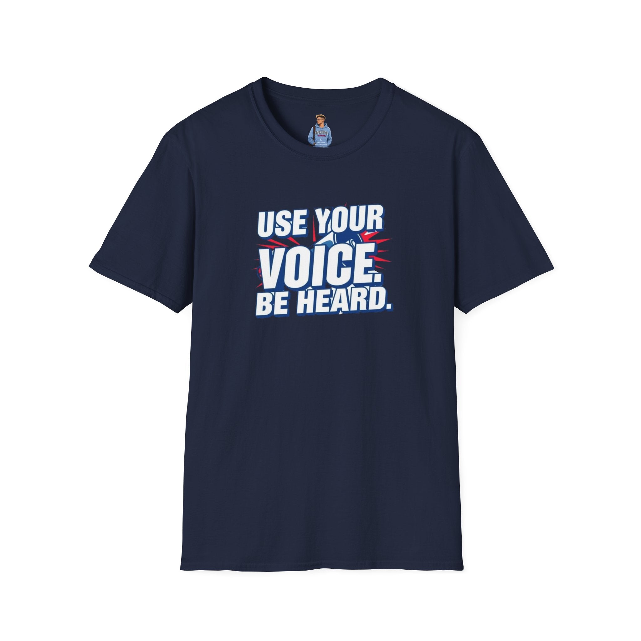 Camiseta de empoderamiento: usa tu voz y hazte escuchar