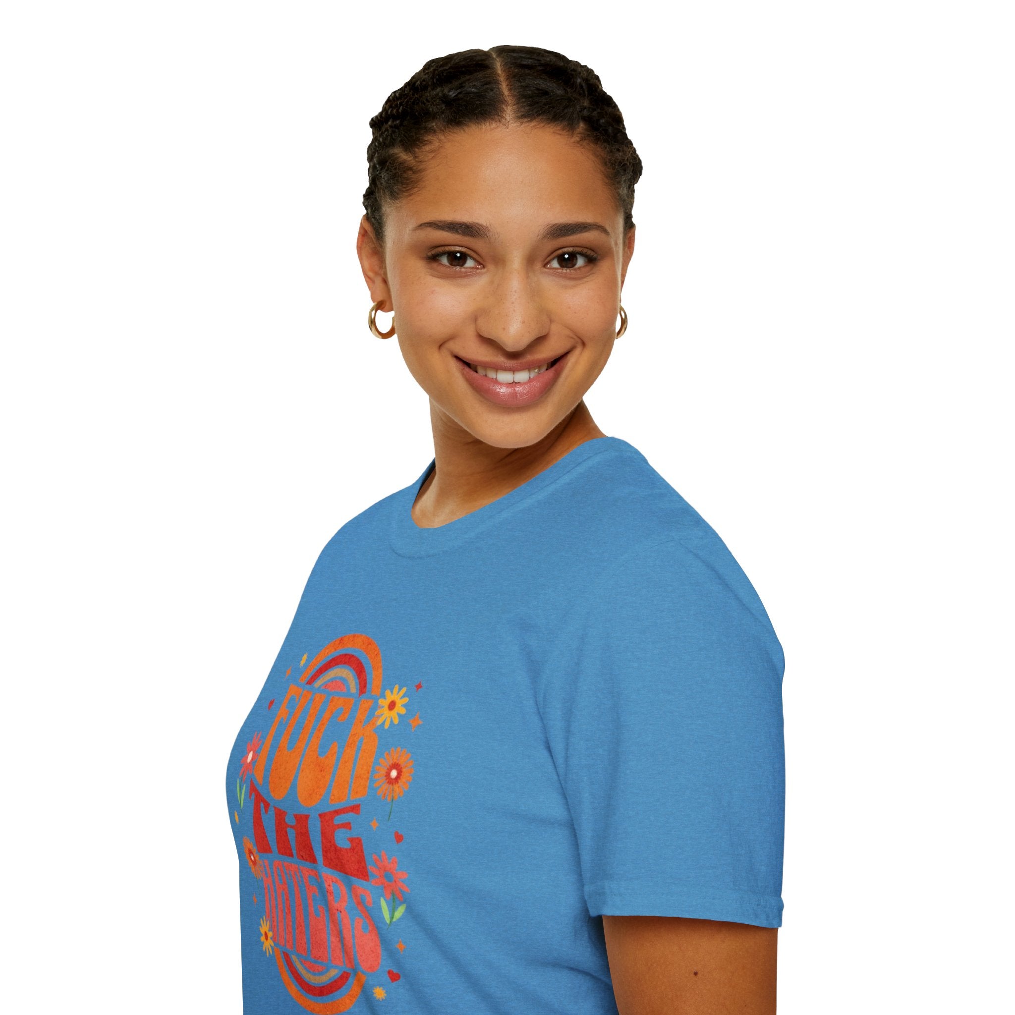 Que se jodan los que odian - Camiseta unisex de estilo suave