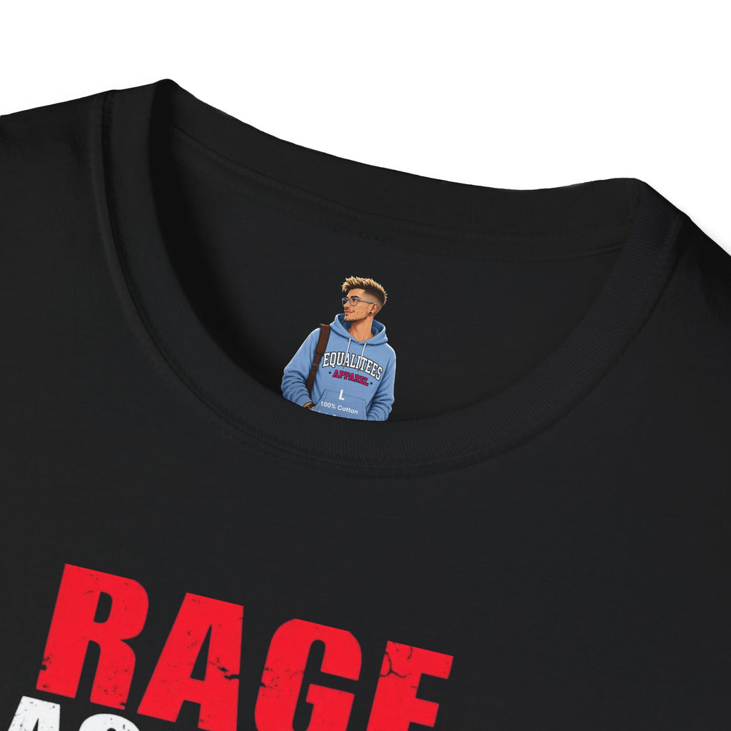 Camiseta unisex Softstyle - Camiseta gráfica "Rage Against the BS"