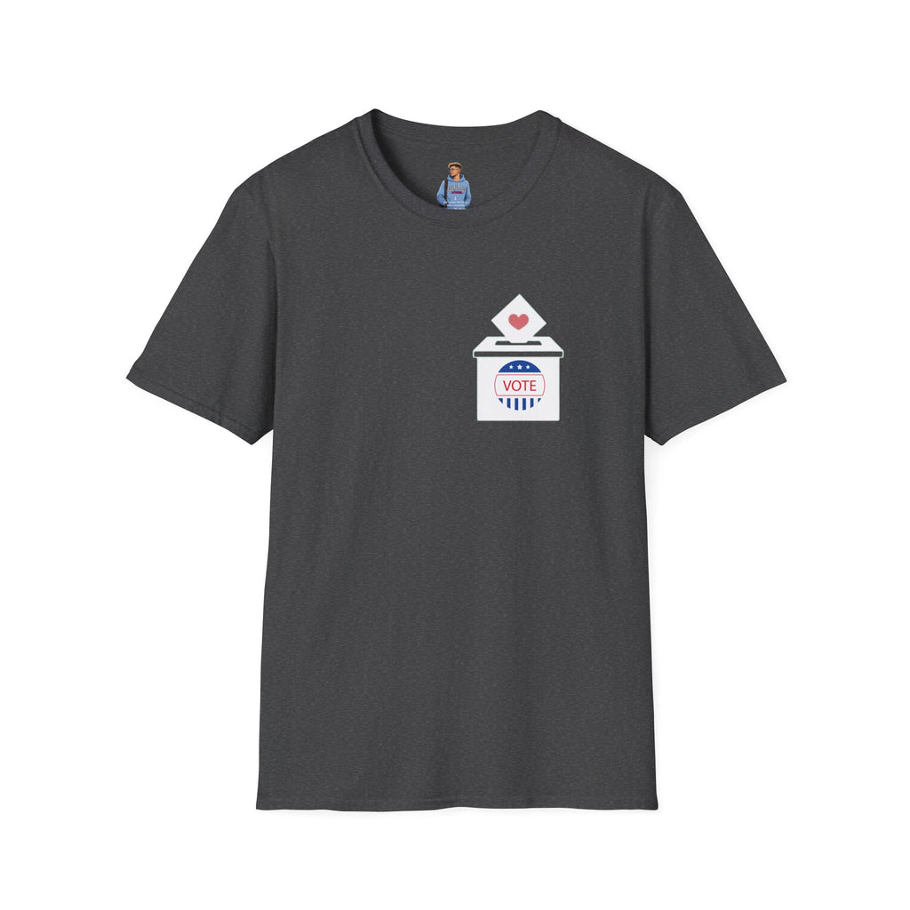 Vote with Your Heart Unisex Softstyle T-Shirt