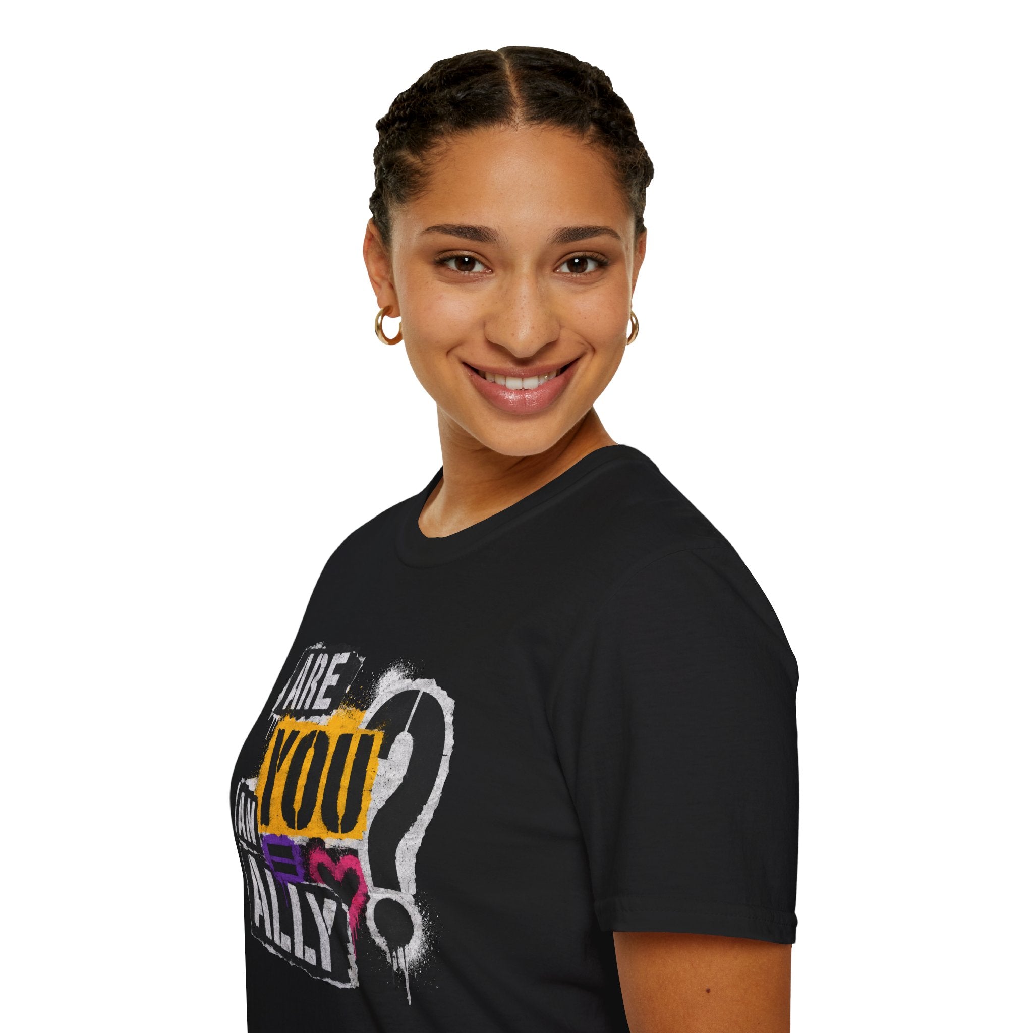Are You An Ally? Graphic T‑Shirt — Pride & Allyship Tee