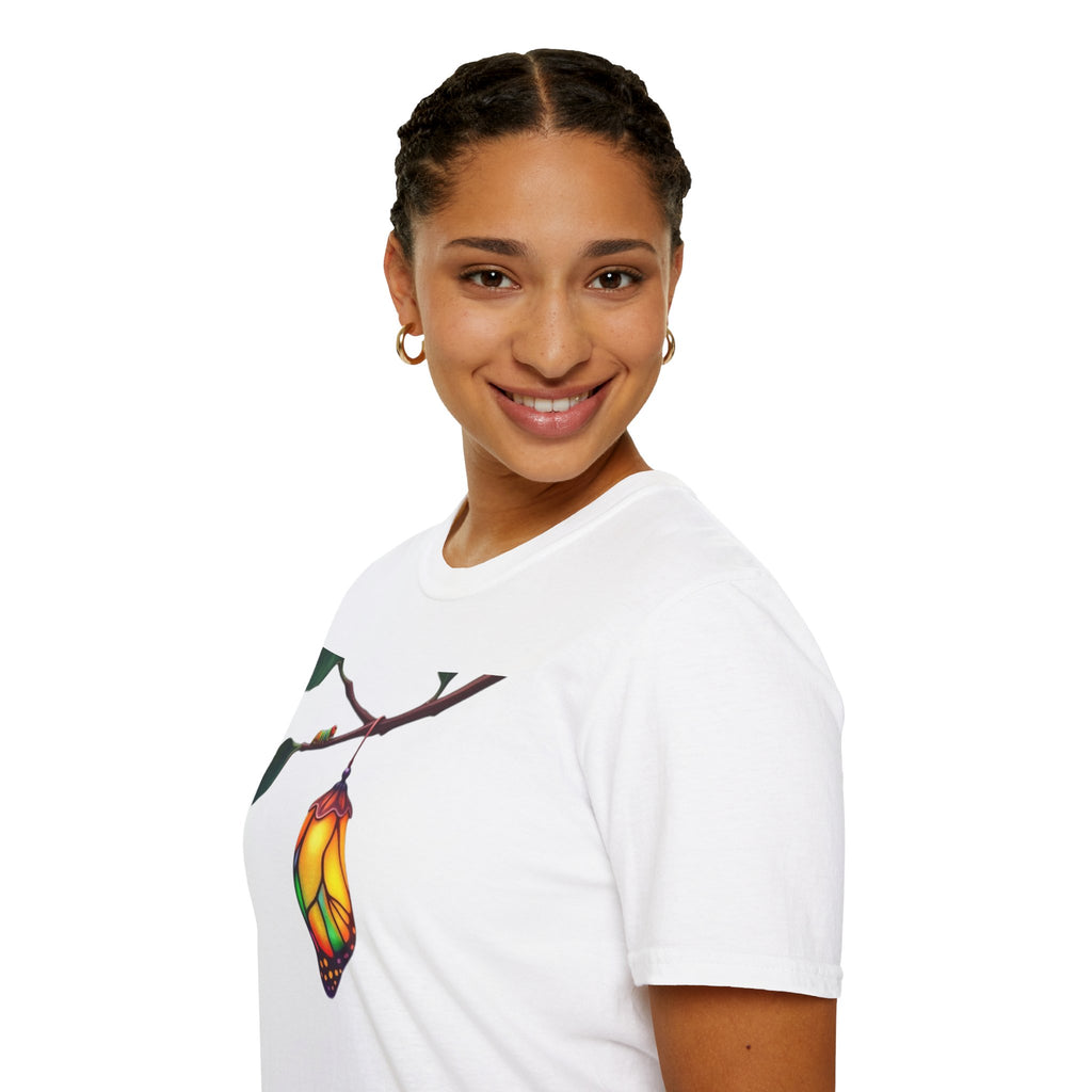 Rainbow Butterfly Cocoon Pride T-Shirt