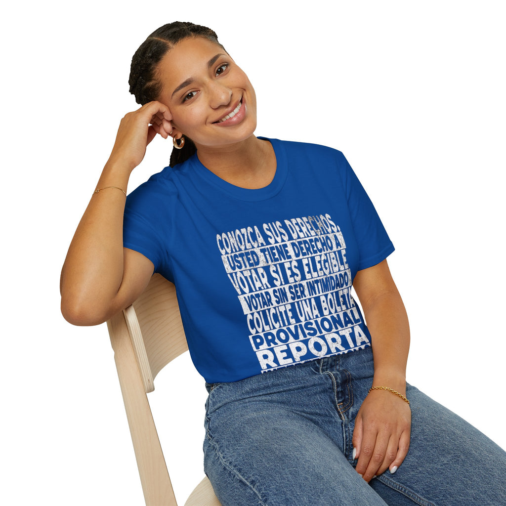 Know Your Voting Rights Spanish T-Shirt