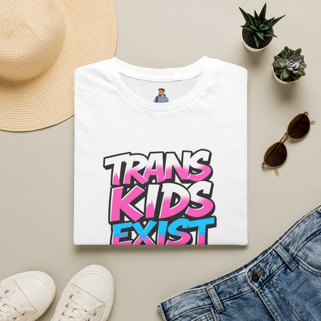 Trans Kids Exist Unisex Softstyle T-Shirt