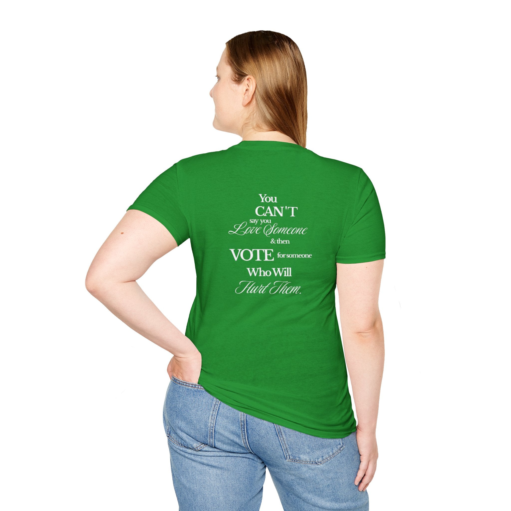 Vote with Your Heart Unisex Softstyle T-Shirt